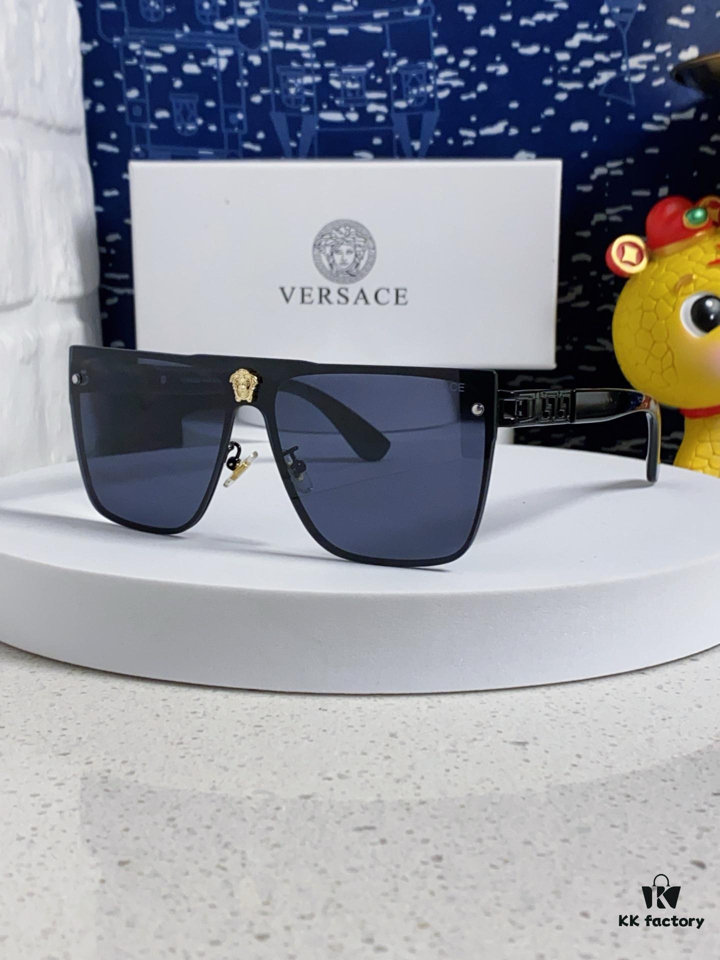 6931f89b3a89a121ed549dbb Versace 2025 New Fashion Sunglasses, Gradient UV-Protective Cut-Out Unisex Sunglasses