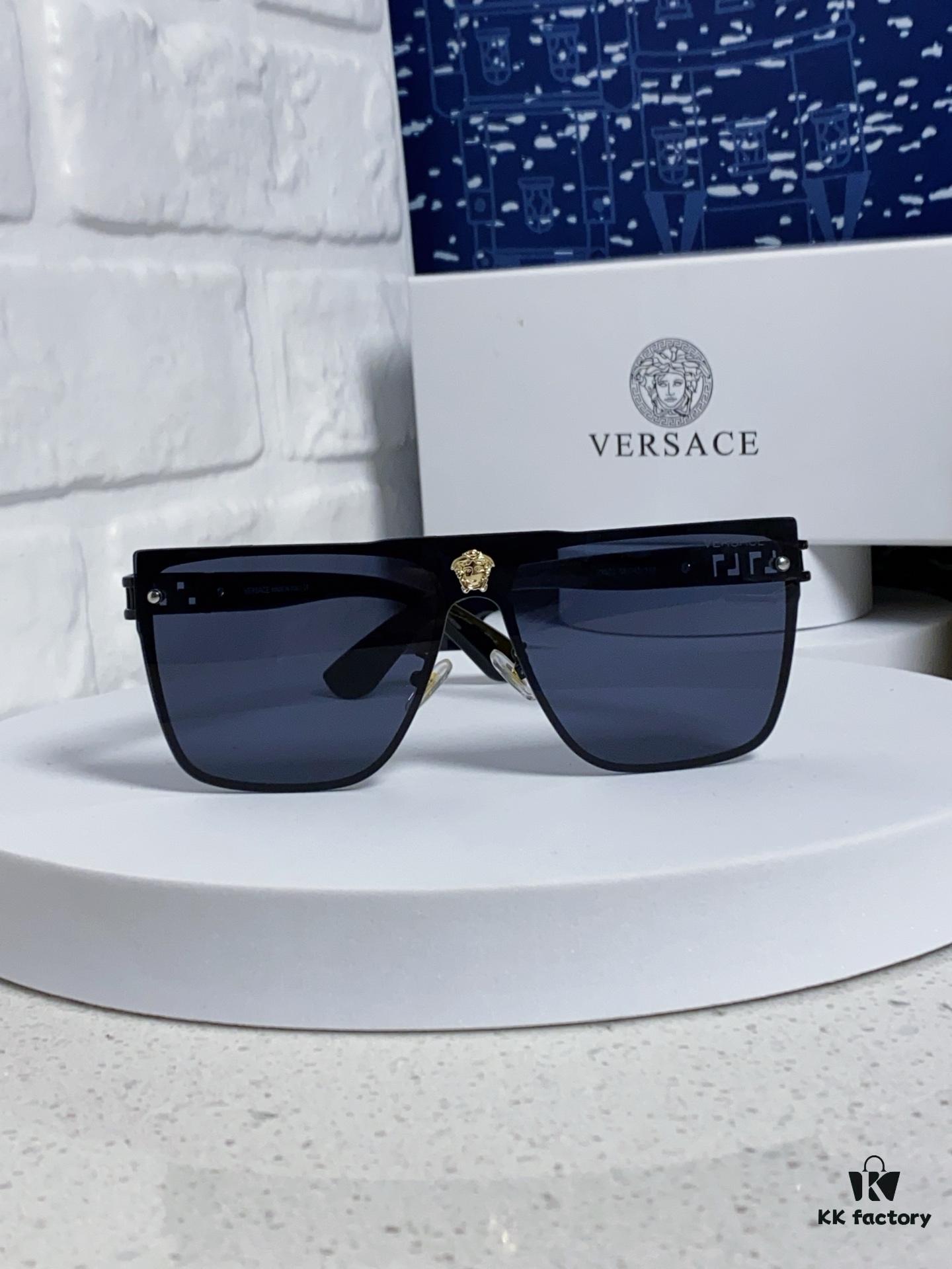 6931f89b3a89a121ed549dbc Versace 2025 New Fashion Sunglasses, Gradient UV-Protective Cut-Out Unisex Sunglasses
