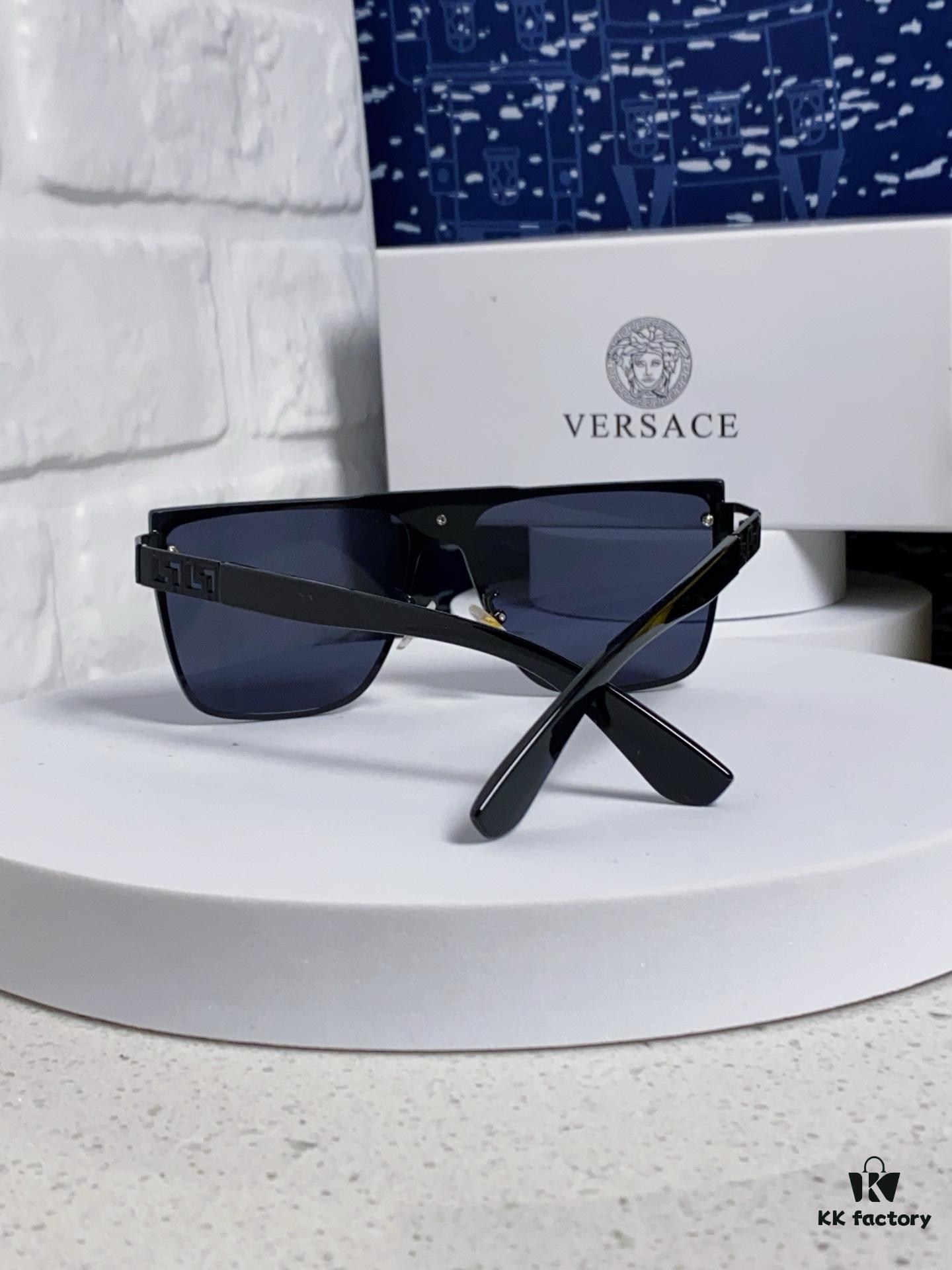 6931f89b3a89a121ed549dbd Versace 2025 New Fashion Sunglasses, Gradient UV-Protective Cut-Out Unisex Sunglasses