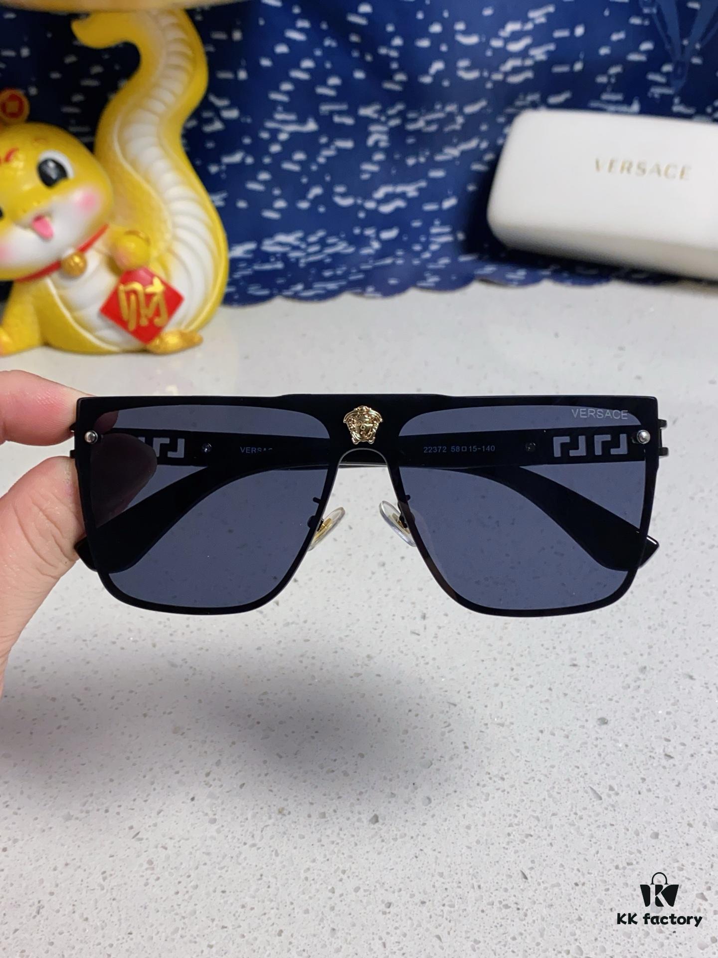 6931f89b3a89a121ed549dbe Versace 2025 New Fashion Sunglasses, Gradient UV-Protective Cut-Out Unisex Sunglasses
