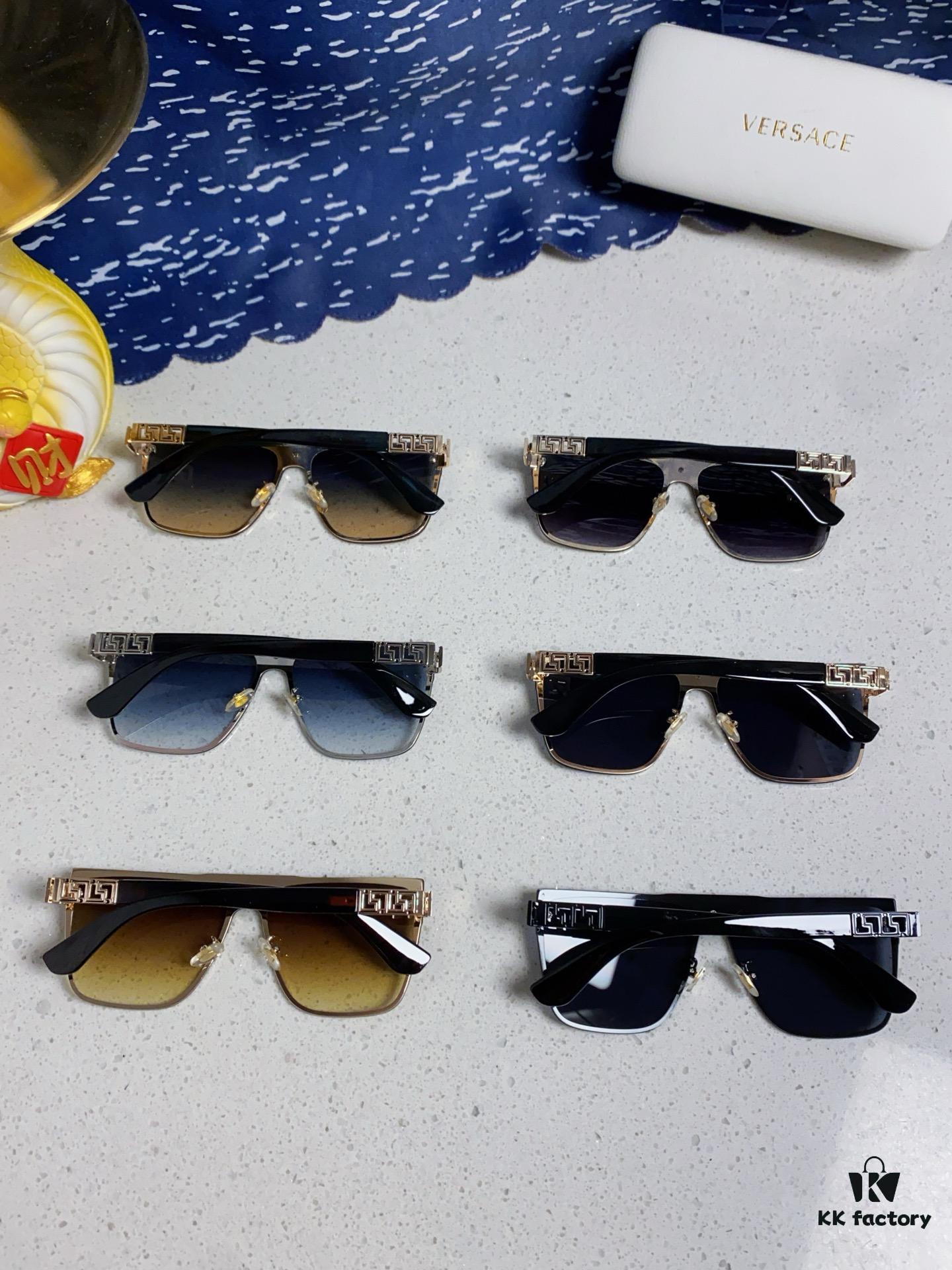 Versace 2025 New Fashion Sunglasses, Gradient UV-Protective Cut-Out Unisex Sunglasses
