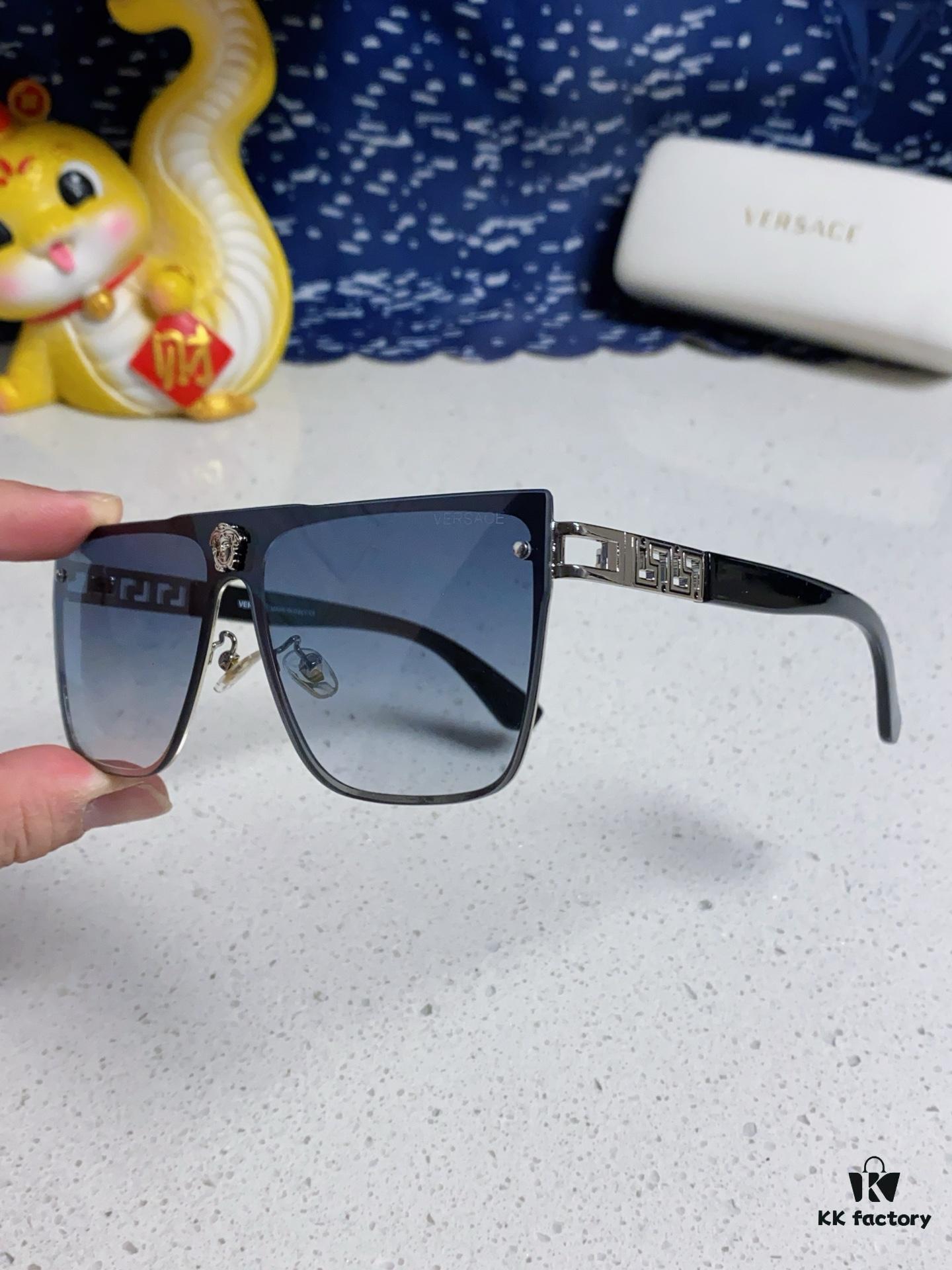 6931f89f3a89a121ed549dea Versace 2025 New Fashion Sunglasses, Gradient UV-Protective Cut-Out Unisex Sunglasses