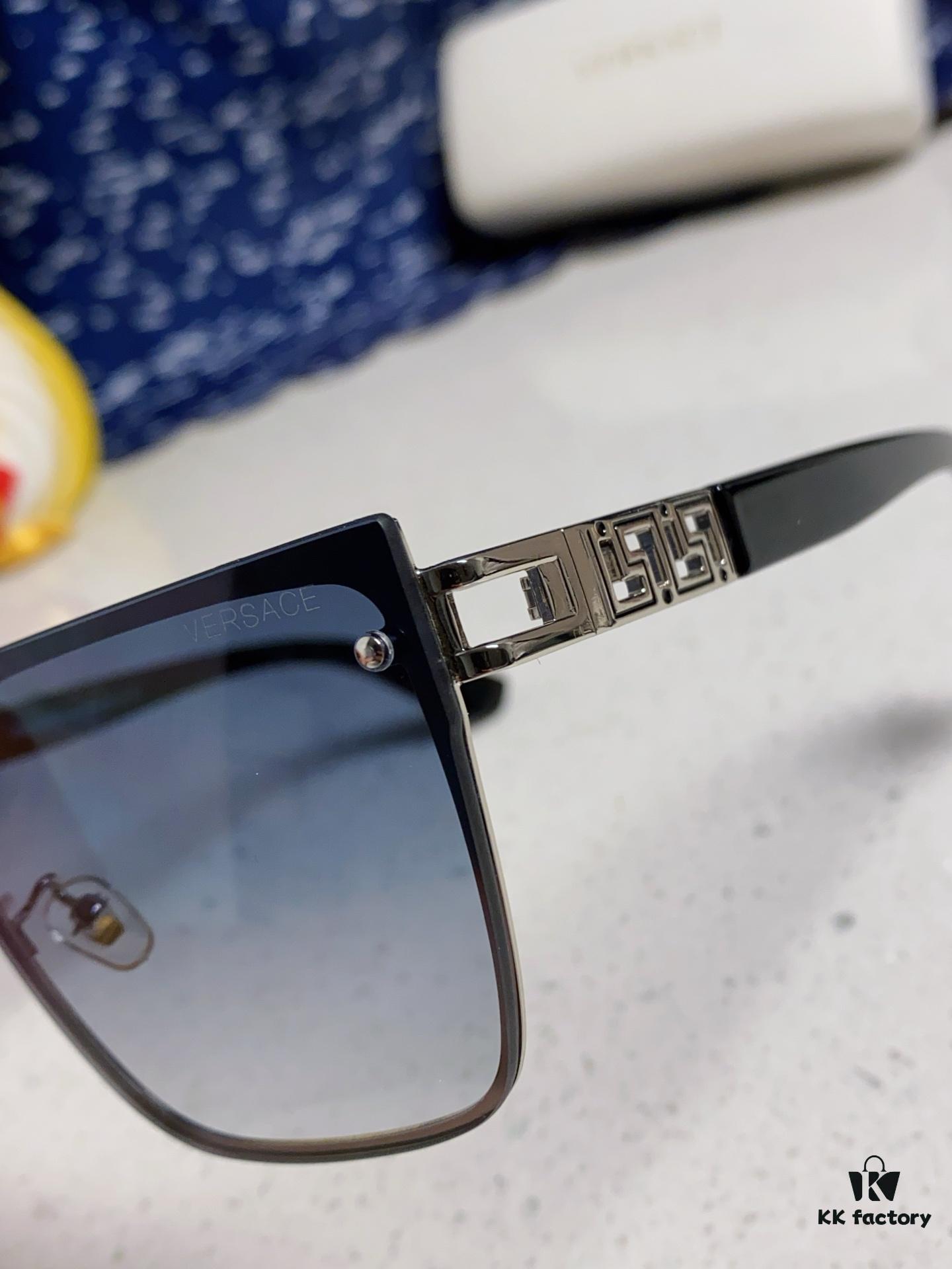 6931f89f3a89a121ed549deb Versace 2025 New Fashion Sunglasses, Gradient UV-Protective Cut-Out Unisex Sunglasses
