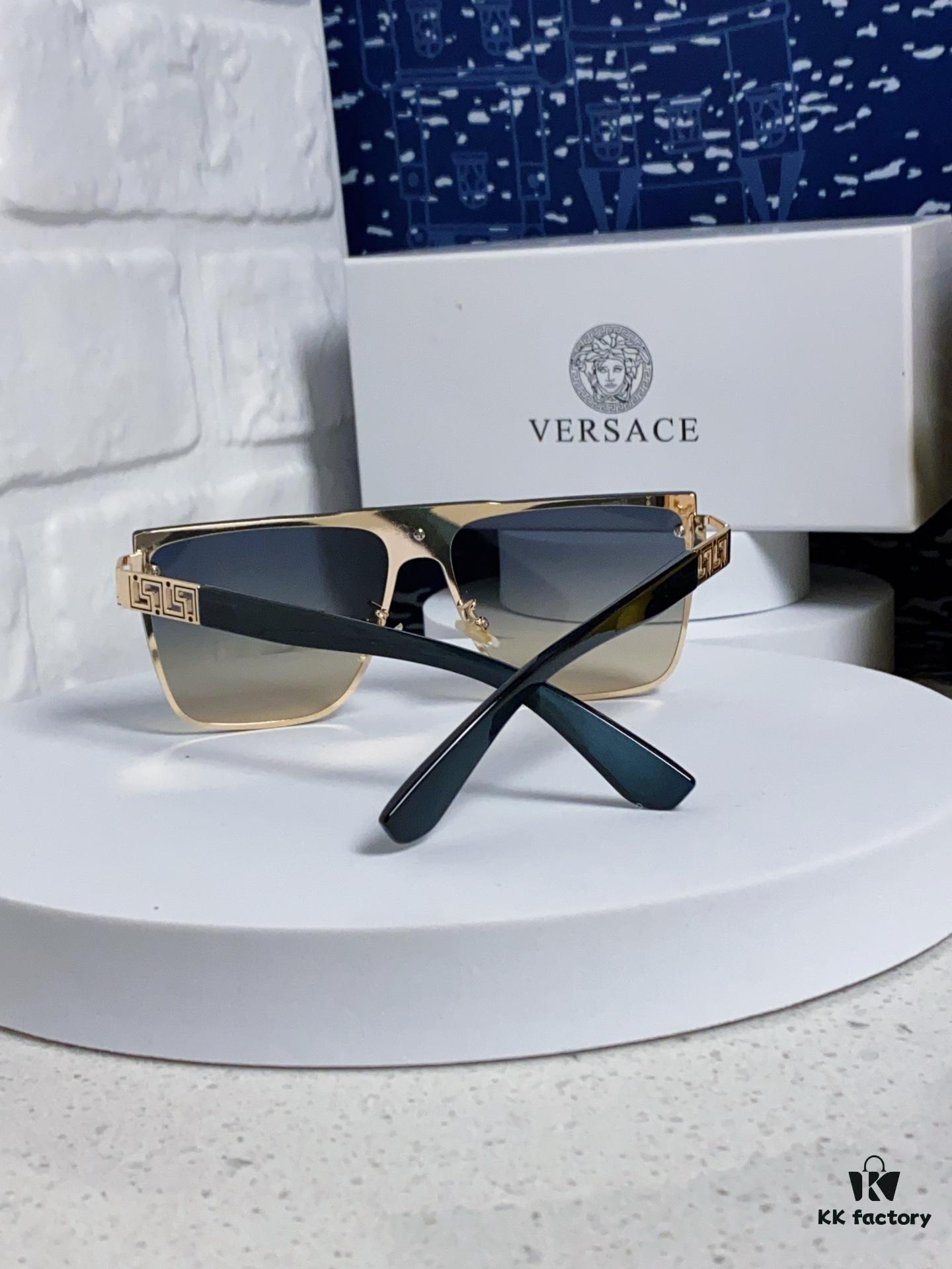 Versace 2025 New Fashion Sunglasses, Gradient UV-Protective Cut-Out Unisex Sunglasses