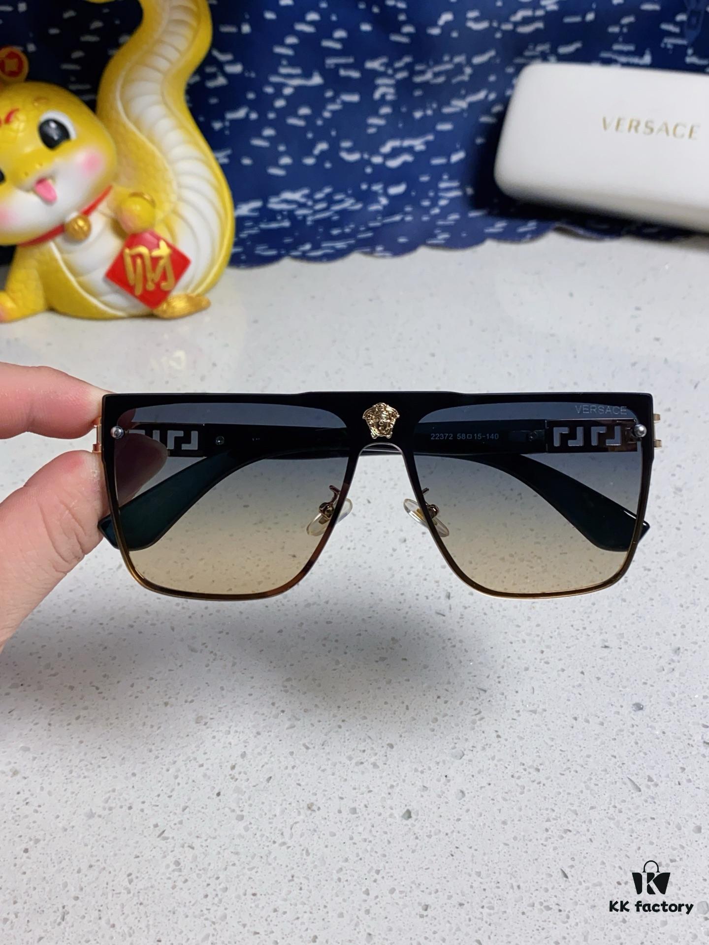 Versace 2025 New Fashion Sunglasses, Gradient UV-Protective Cut-Out Unisex Sunglasses