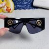 6931f8a13a89a121ed549dfe Versace 2025 New Arrival European and American Style One-Piece Sunglasses, Fashionable Oversized Hollow-Out Sunglasses for Men and Women