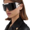 6931f8a13a89a121ed549e05 Versace 2025 New Arrival European and American Style One-Piece Sunglasses, Fashionable Oversized Hollow-Out Sunglasses for Men and Women