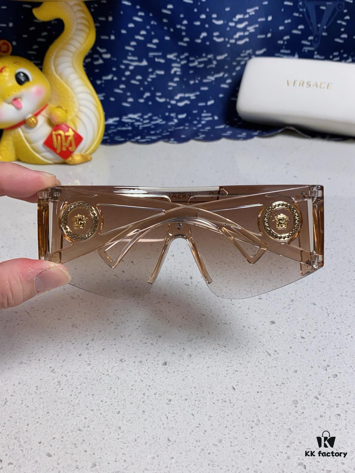 6931f8a33a89a121ed549e1d Versace 2025 New Arrival European and American Style One-Piece Fashion Sunglasses, Trendy Oversized Hollow-Out Sunglasses Unisex
