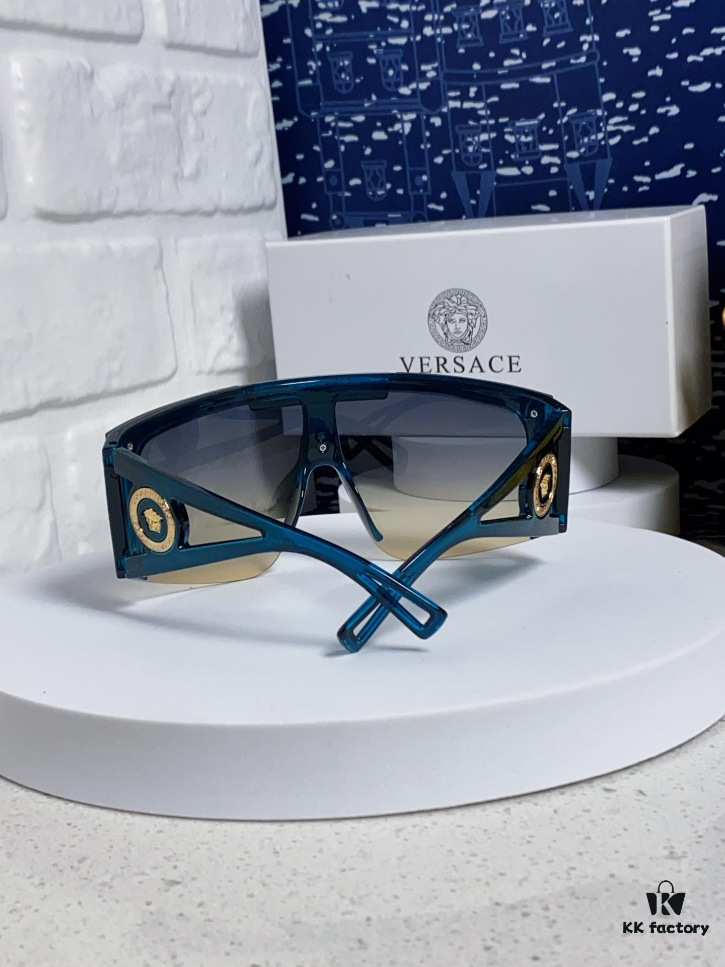 6931f8a43a89a121ed549e24 Versace 2025 New Arrival European and American Style One-Piece Sunglasses, Fashionable Oversized Hollow-Out Sunglasses for Men and Women