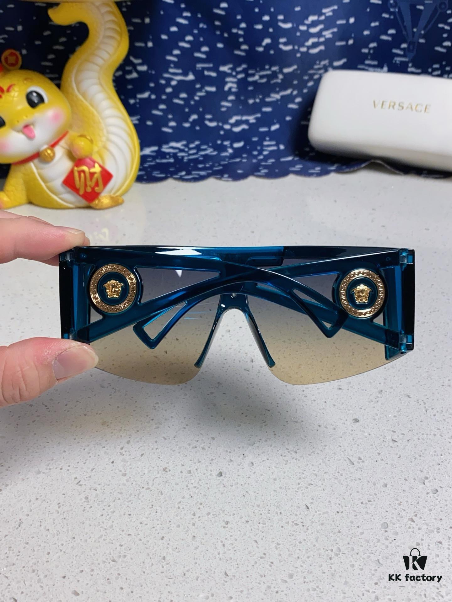 6931f8a43a89a121ed549e26 Versace 2025 New Arrival European and American Style One-Piece Sunglasses, Fashionable Oversized Hollow-Out Sunglasses for Men and Women