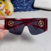 6931f8a53a89a121ed549e30 Versace 2025 New Arrival European and American Style One-Piece Oversized Sunglasses, Fashionable Trendy Hollow-Out Sun Glasses for Men and Women