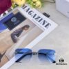6931f8a53a89a121ed549e38 Versac* European and American Style Square Avant-garde Individualistic Small Frame Sunglasses Ins Frameless Ultra-Cool Trendy UV Protection Sunglasses