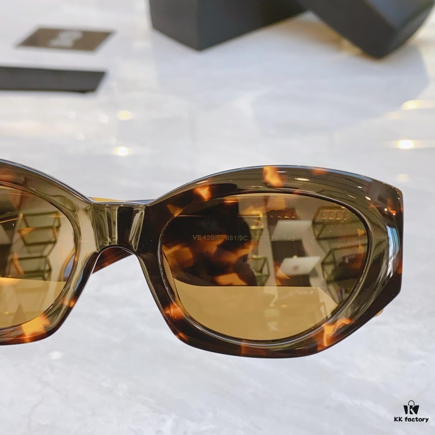 VERSACE New Model Sunglasses, MODEL: VE420/E, SIZE: 52□21-145