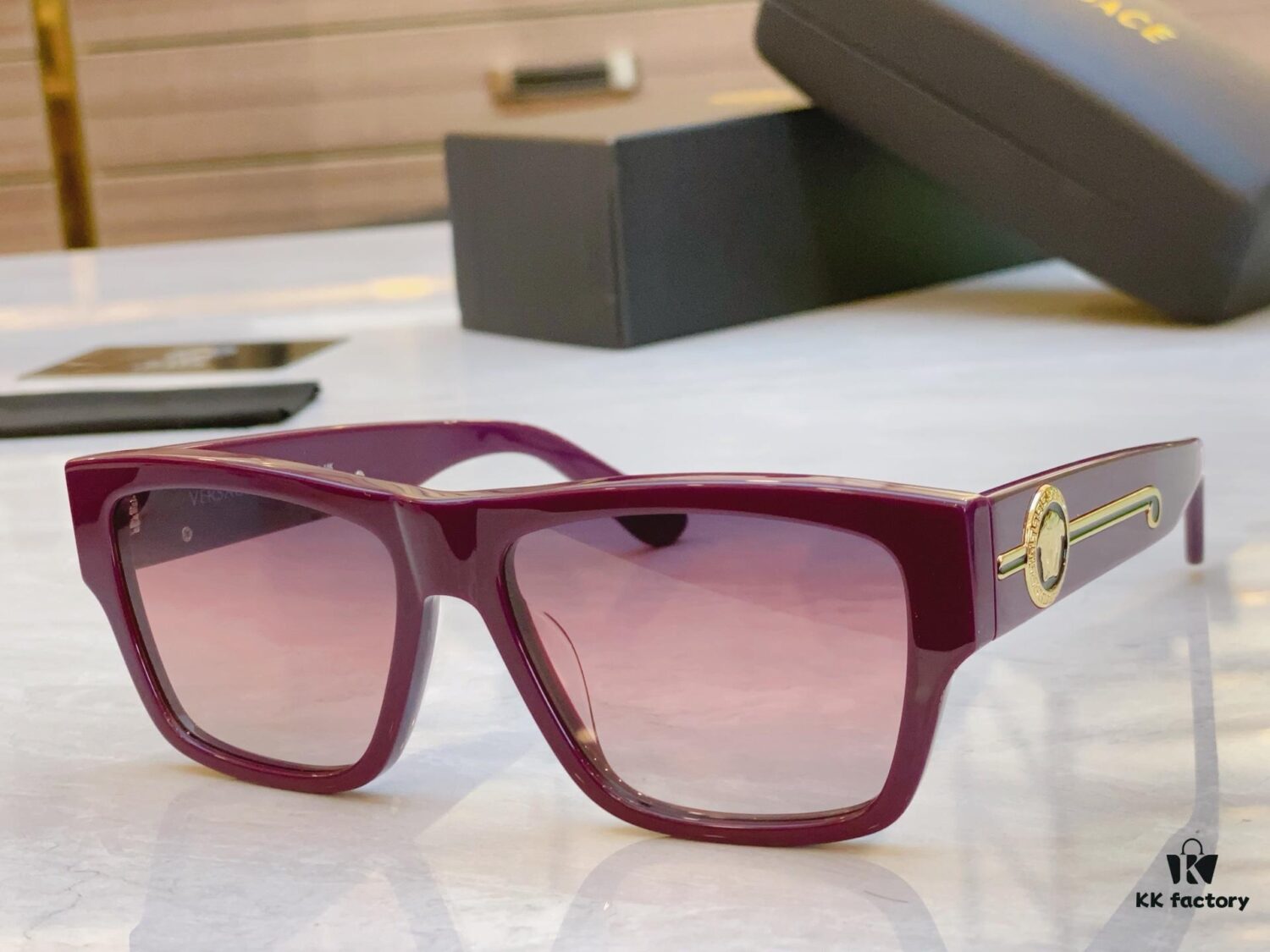 6931f8b03a89a121ed549ec7 VERSACE New Model Sunglasses, MODEL: VE372N, SIZE: 56□17-145