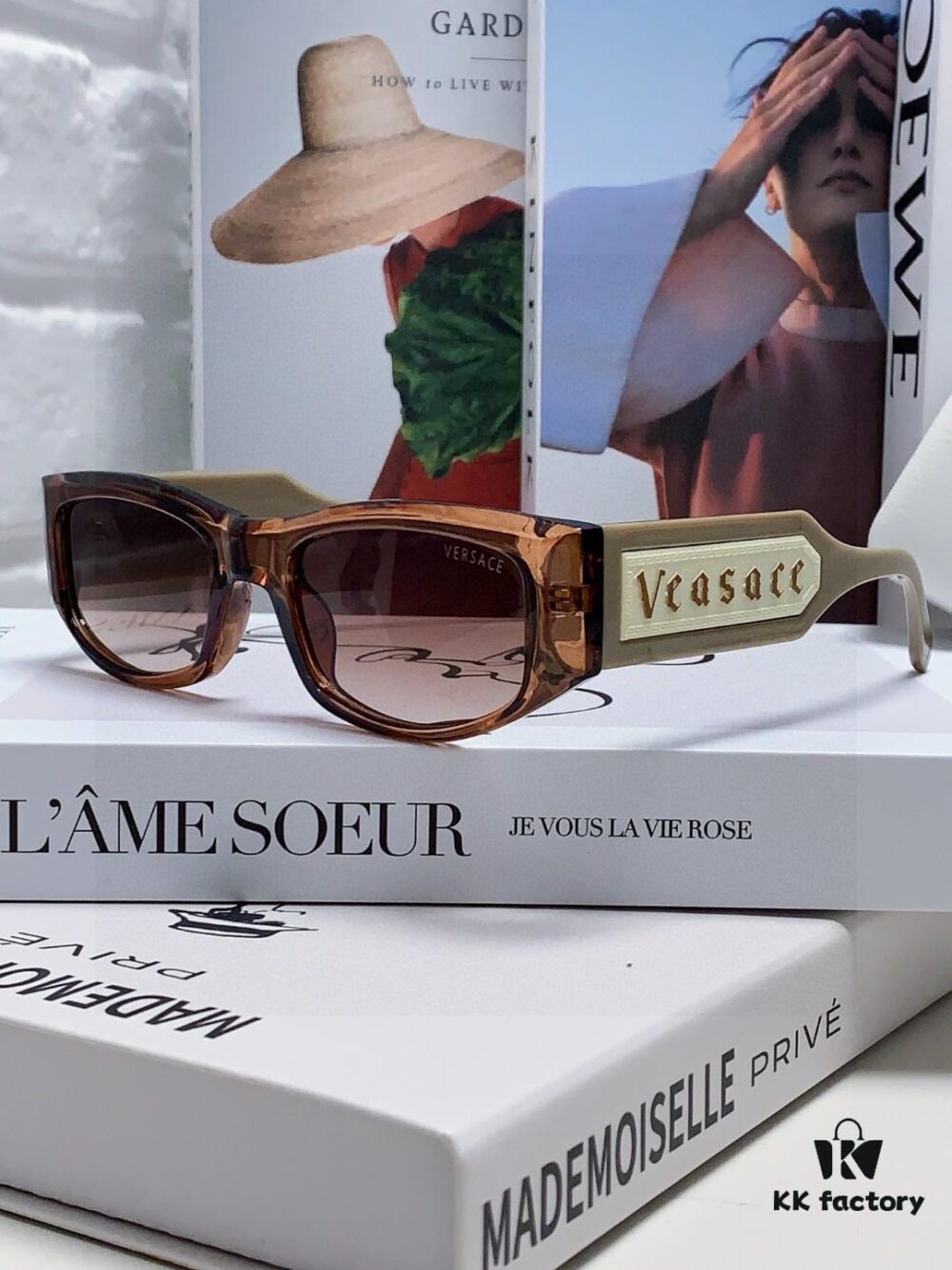 6931f8bb3a89a121ed549f68 Versace 2025 New Arrival Small-Frame Sunglasses for Women, Stylish Letter Logo Unisex Square Sunglasses, Vintage-Inspired Designer Eyewear