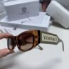 6931f8bb3a89a121ed549f6d Versace 2025 New Arrival Small-Frame Sunglasses for Women, Stylish Letter Logo Unisex Square Sunglasses, Vintage-Inspired Designer Eyewear
