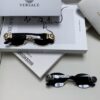 6931f8bc3a89a121ed549f7b Versace New Retro Oval Sunglasses, Fashionable Unisex Sun Glasses, Celebrity Style