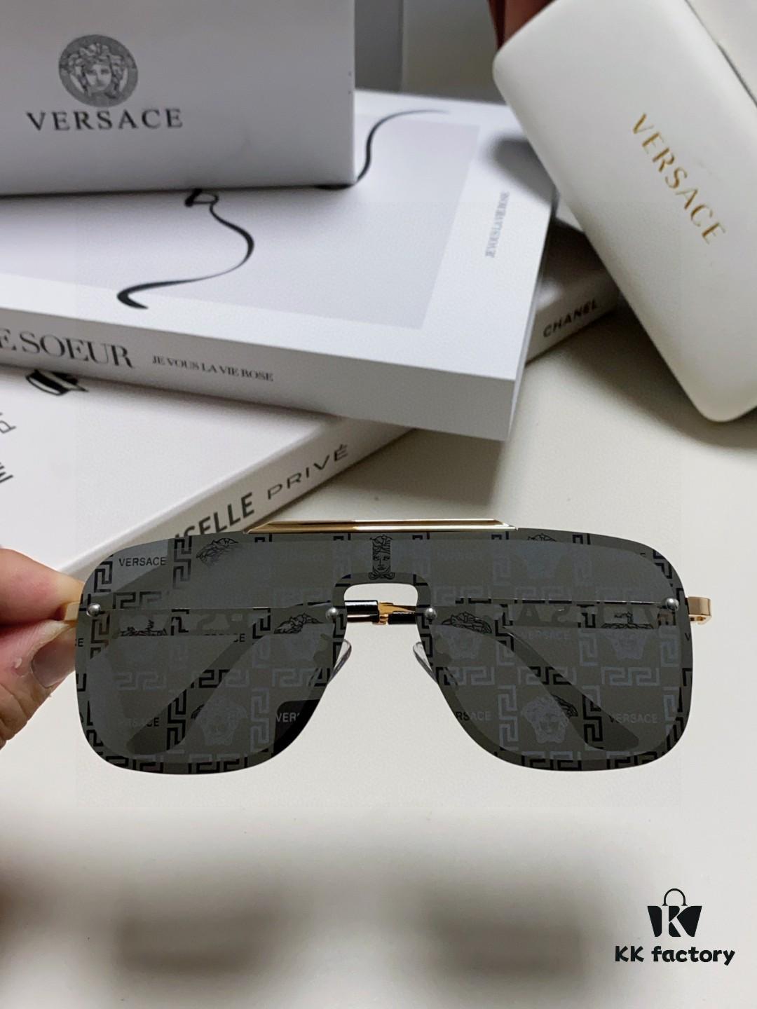 6931f8bf3a89a121ed549f9e Versace 2025 New Arrival Unisex Sunglasses, Stylish UV-Protective Women's and Men's Eyewear, Fashionable European-American Design, Comfortable Everyday Sunglasses