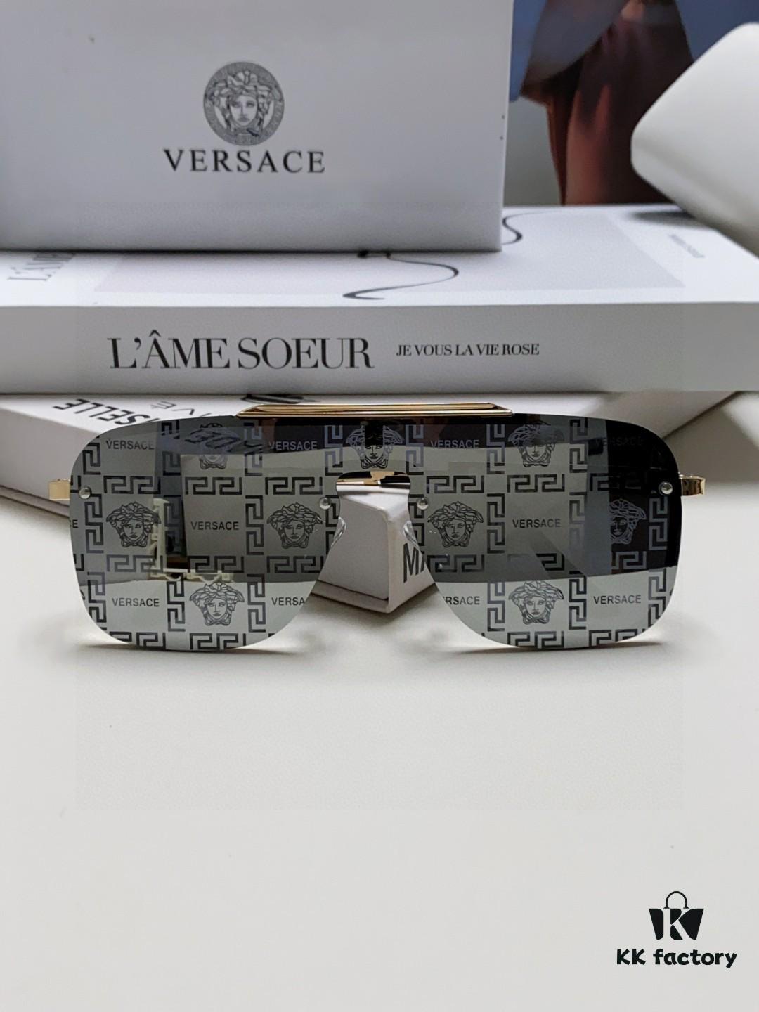 6931f8bf3a89a121ed549fa1 Versace 2025 New Arrival Unisex Sunglasses, Stylish UV-Protective Women's and Men's Eyewear, Fashionable European-American Design, Comfortable Everyday Sunglasses