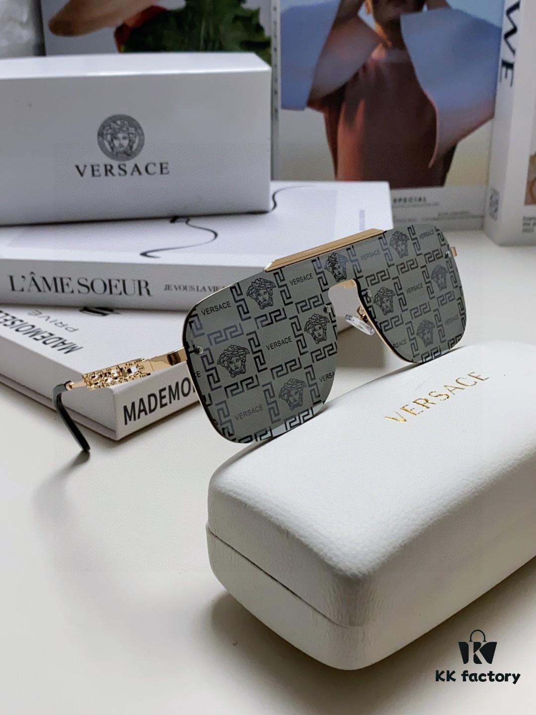 6931f8bf3a89a121ed549fa2 Versace 2025 New Arrival Unisex Sunglasses, Stylish UV-Protective Women's and Men's Eyewear, Fashionable European-American Design, Comfortable Everyday Sunglasses
