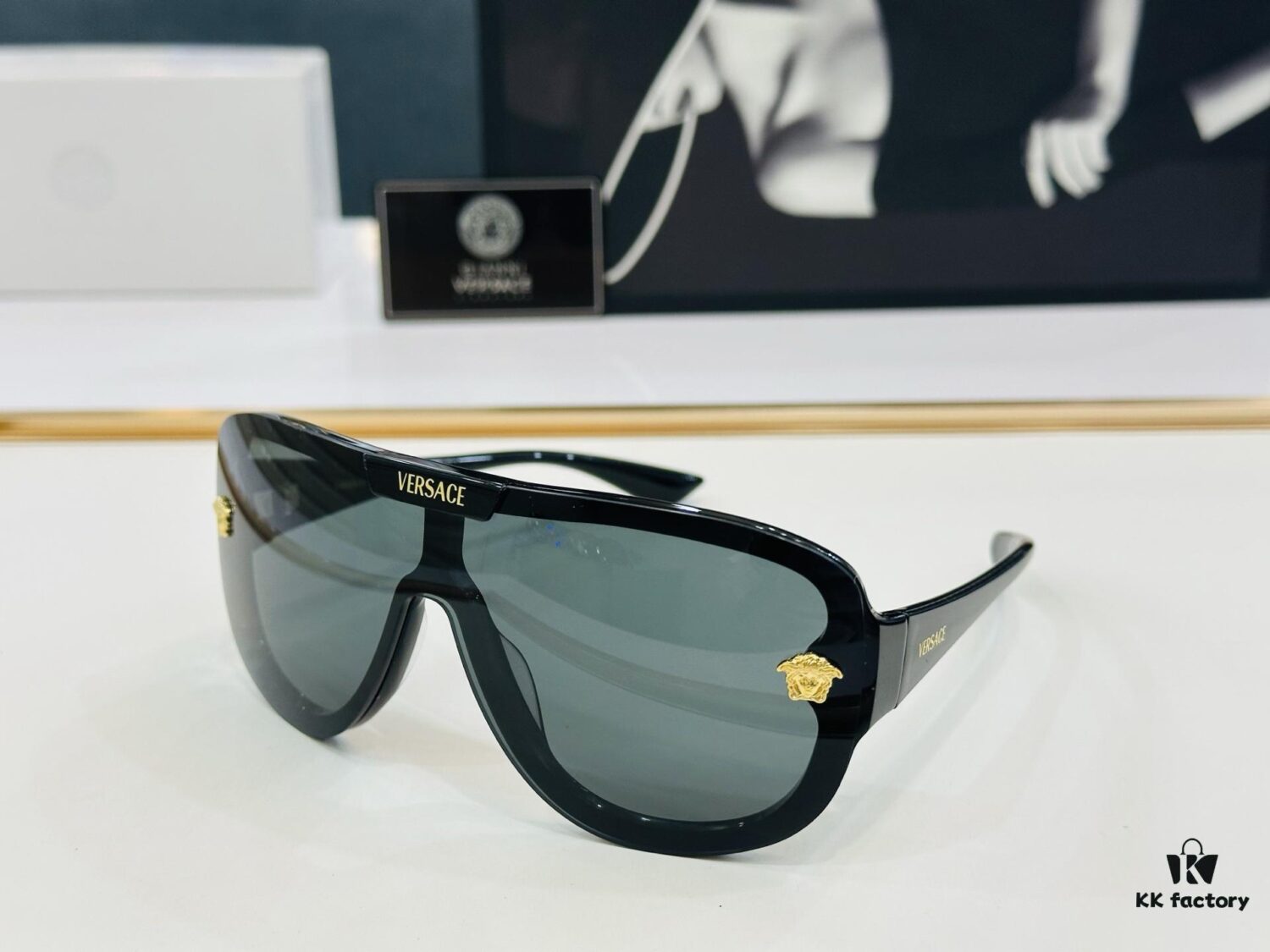6931f8c63a89a121ed549fec VERSACE VESACE Model VE6561 Size 147 Box 0-125 Stylish Sunglasses
