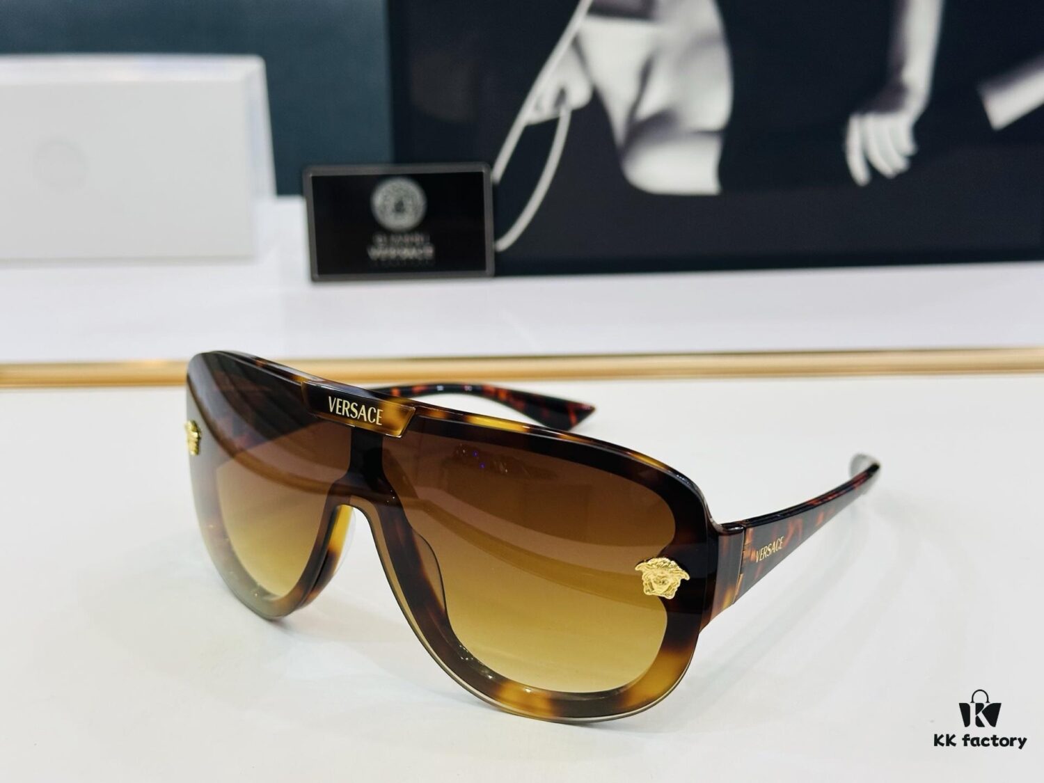 6931f8c63a89a121ed549fed VERSACE VESACE Model VE6561 Size 147 Box 0-125 Stylish Sunglasses