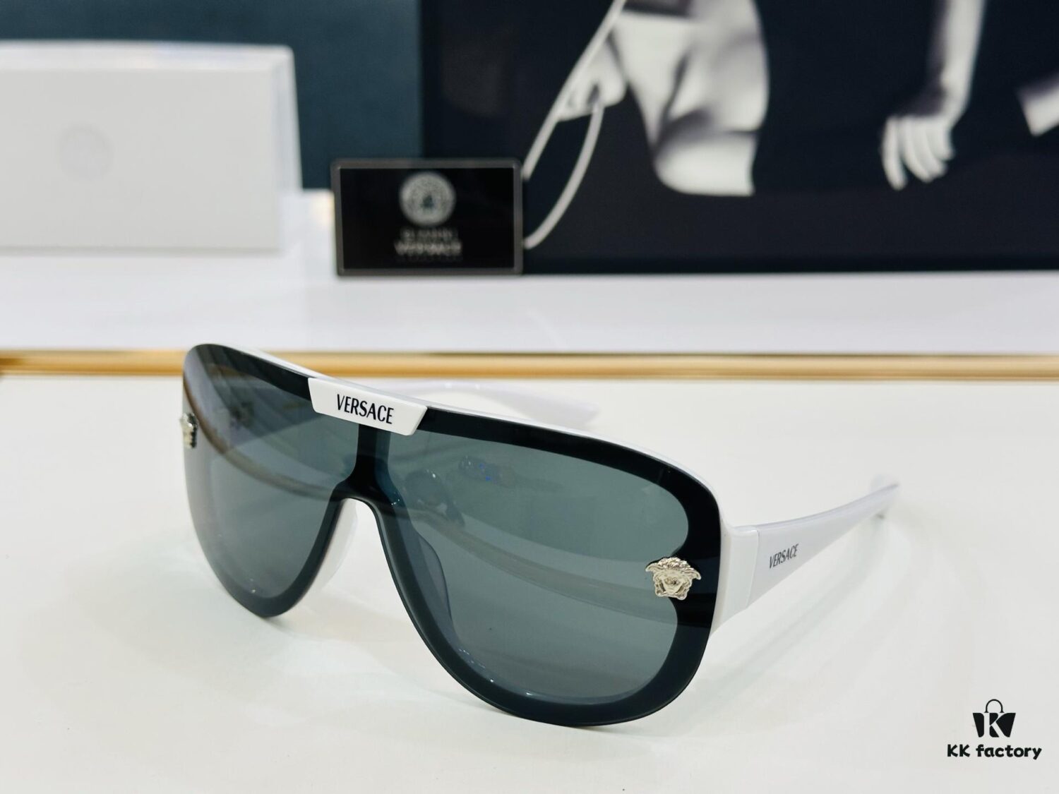 6931f8c63a89a121ed549fee VERSACE VESACE Model VE6561 Size 147 Box 0-125 Stylish Sunglasses