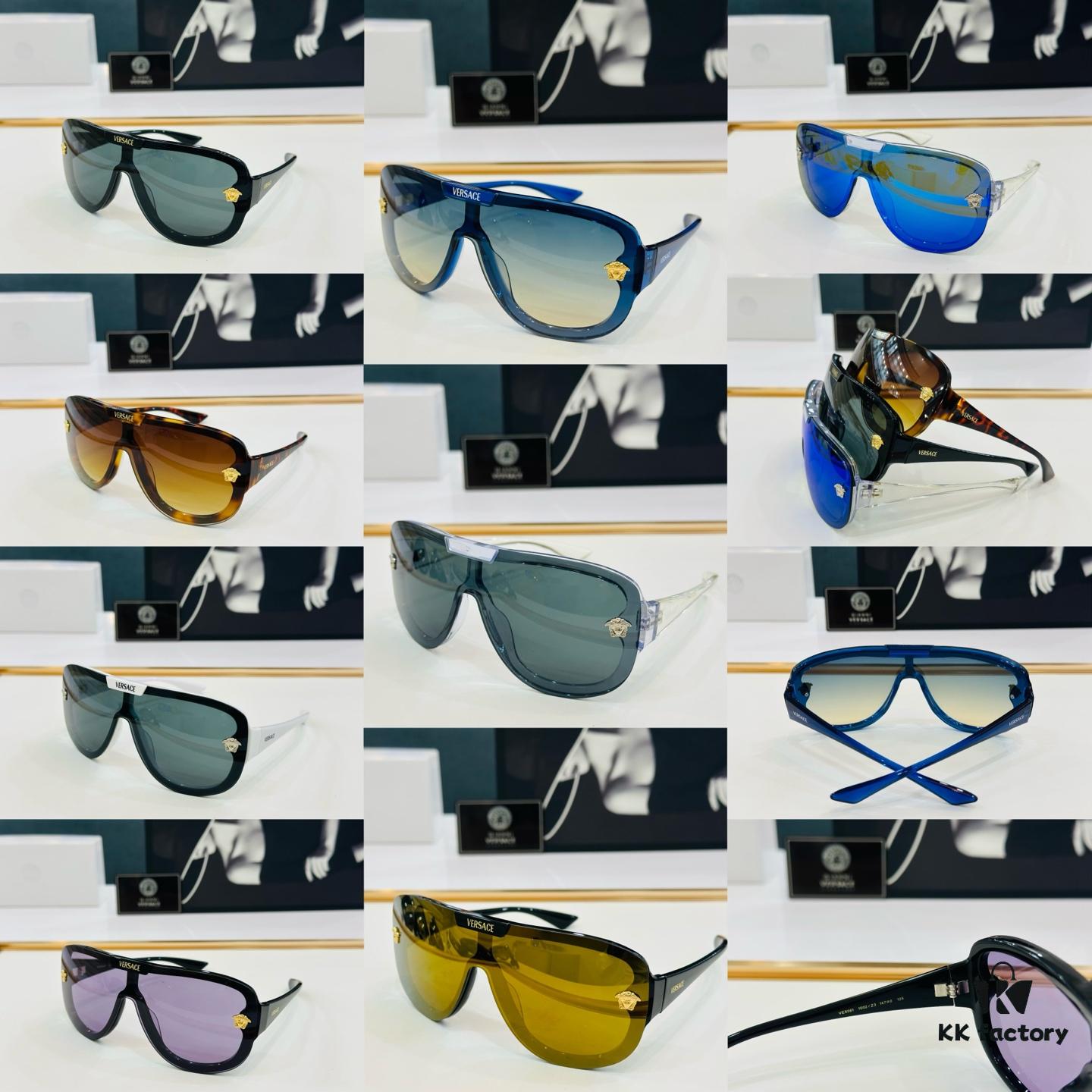 6931f8c63a89a121ed549ff4 VERSACE VESACE Model VE6561 Size 147 Box 0-125 Stylish Sunglasses