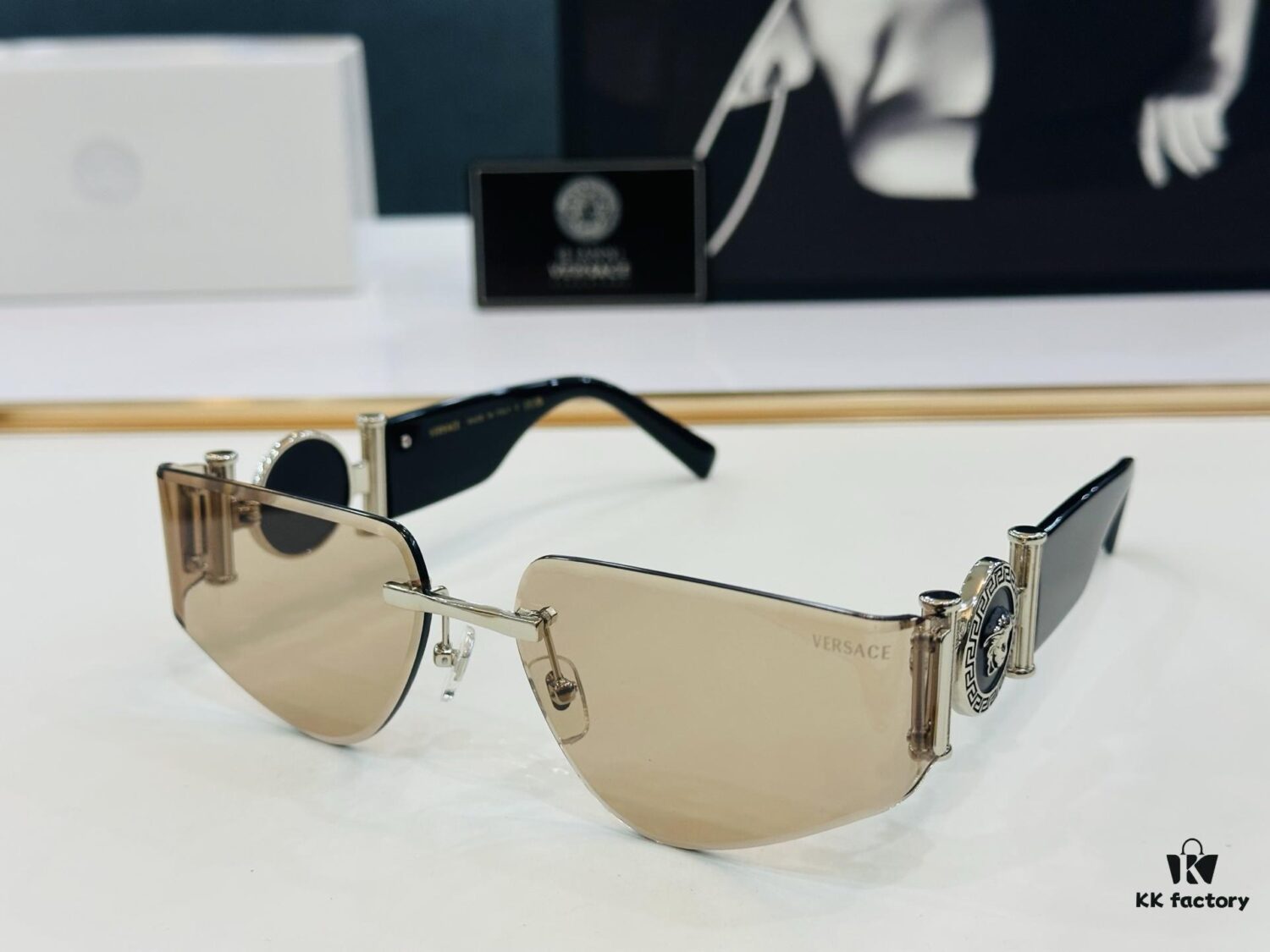 6931f8c63a89a121ed549ff6 VERSACE VISION MODEL: VE6773 SIZE: 63□17-138 XL STYLE SUNGLASSES