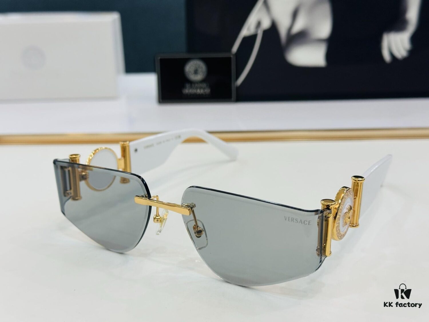 6931f8c63a89a121ed549ff7 VERSACE VISION MODEL: VE6773 SIZE: 63□17-138 XL STYLE SUNGLASSES