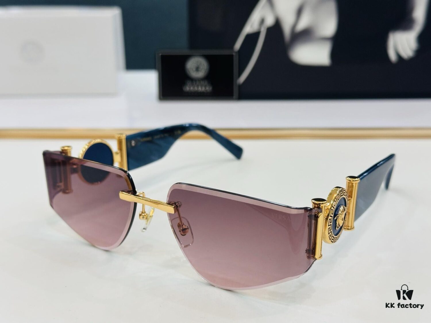 6931f8c73a89a121ed549ff8 VERSACE VISION MODEL: VE6773 SIZE: 63□17-138 XL STYLE SUNGLASSES