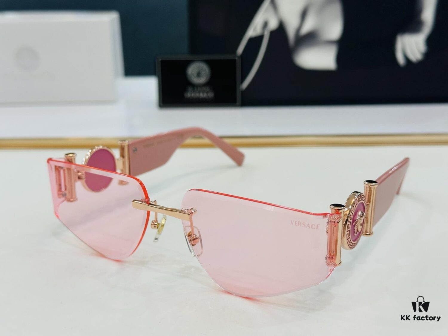 6931f8c73a89a121ed549ffa VERSACE VISION MODEL: VE6773 SIZE: 63□17-138 XL STYLE SUNGLASSES