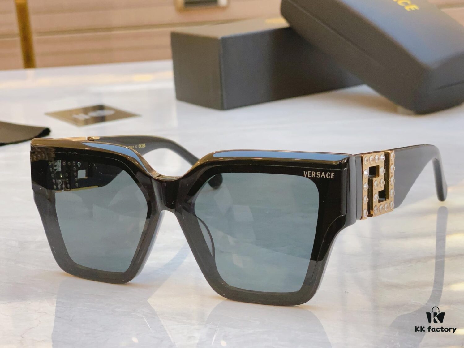 6931f8c83a89a121ed54a008 VERSACE New Model Sunglasses, MODEL: VE6785, SIZE: 66□14-142