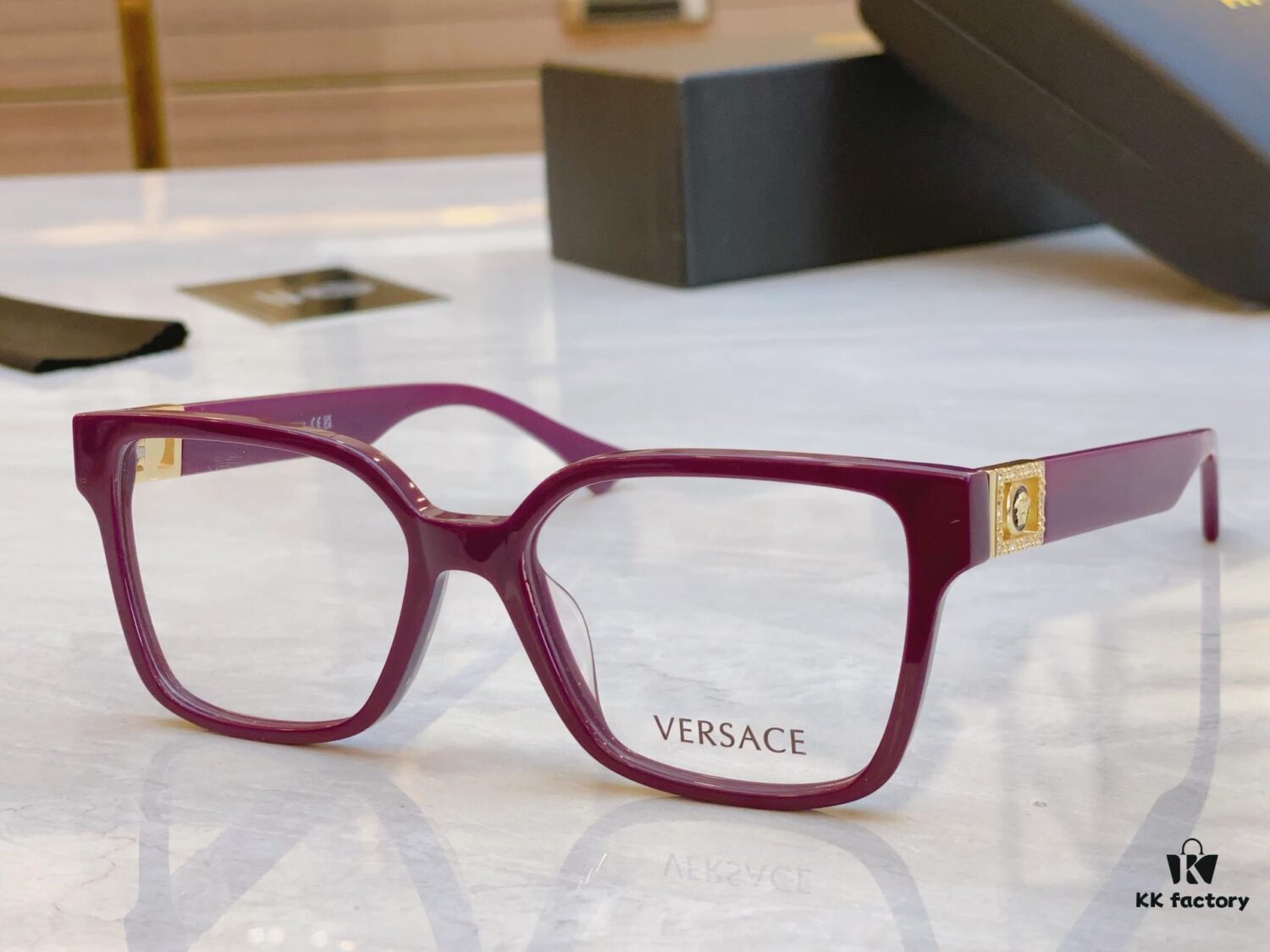 6931f8c93a89a121ed54a01b VERSACE New Model Sunglasses, MODEL: VE3329B, SIZE: 53-18-145