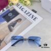 6931f8cc3a89a121ed54a049 Versac* European and American Style Square Avant-garde Individualistic Small Frame Sunglasses Instagram Unframed Super Cool Influencer Sunglasses UV Protection Sunglasses Sun Glasses