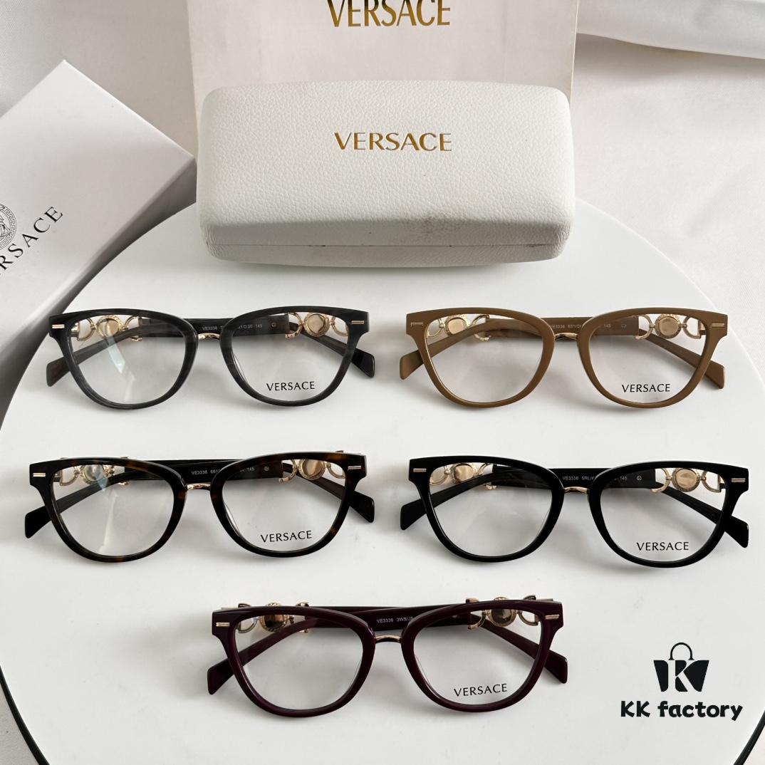 6931f8d73a89a121ed54a0de VERSACE VE3336 Optical Glasses Sunglasses, Size 52□19-140
