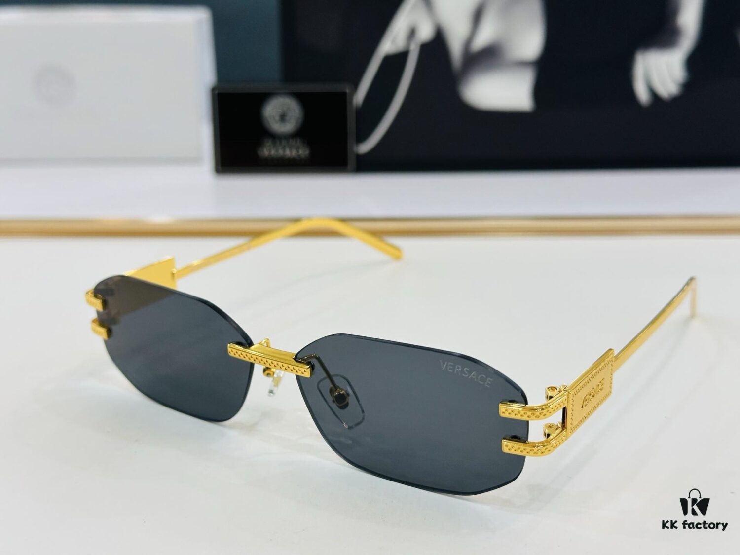 6931f8d83a89a121ed54a0f4 VERSACE VE2274 Sunglasses Model: VE2274 Size: 58 □ 13-140