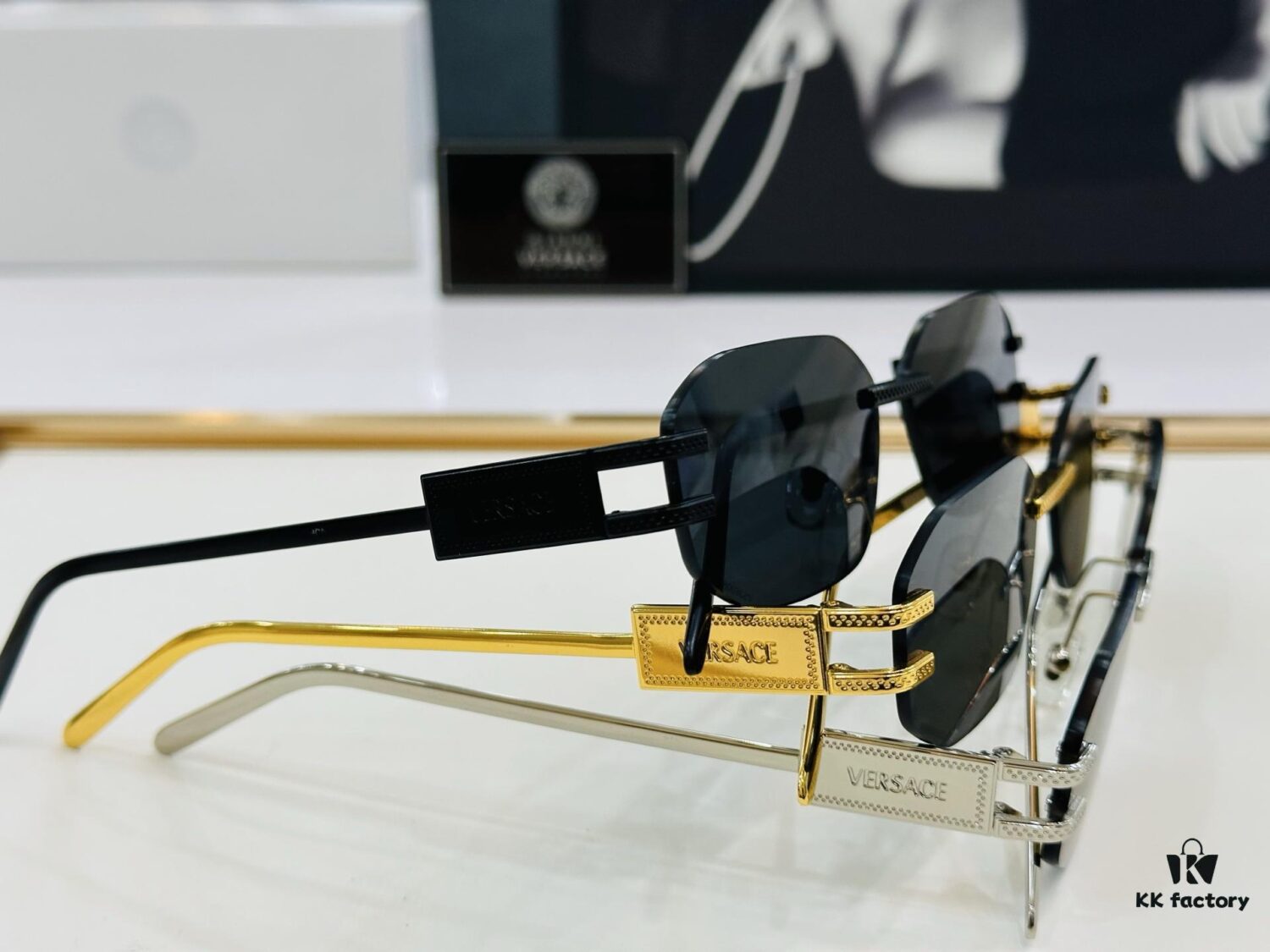 6931f8d93a89a121ed54a0f7 VERSACE VE2274 Sunglasses Model: VE2274 Size: 58 □ 13-140