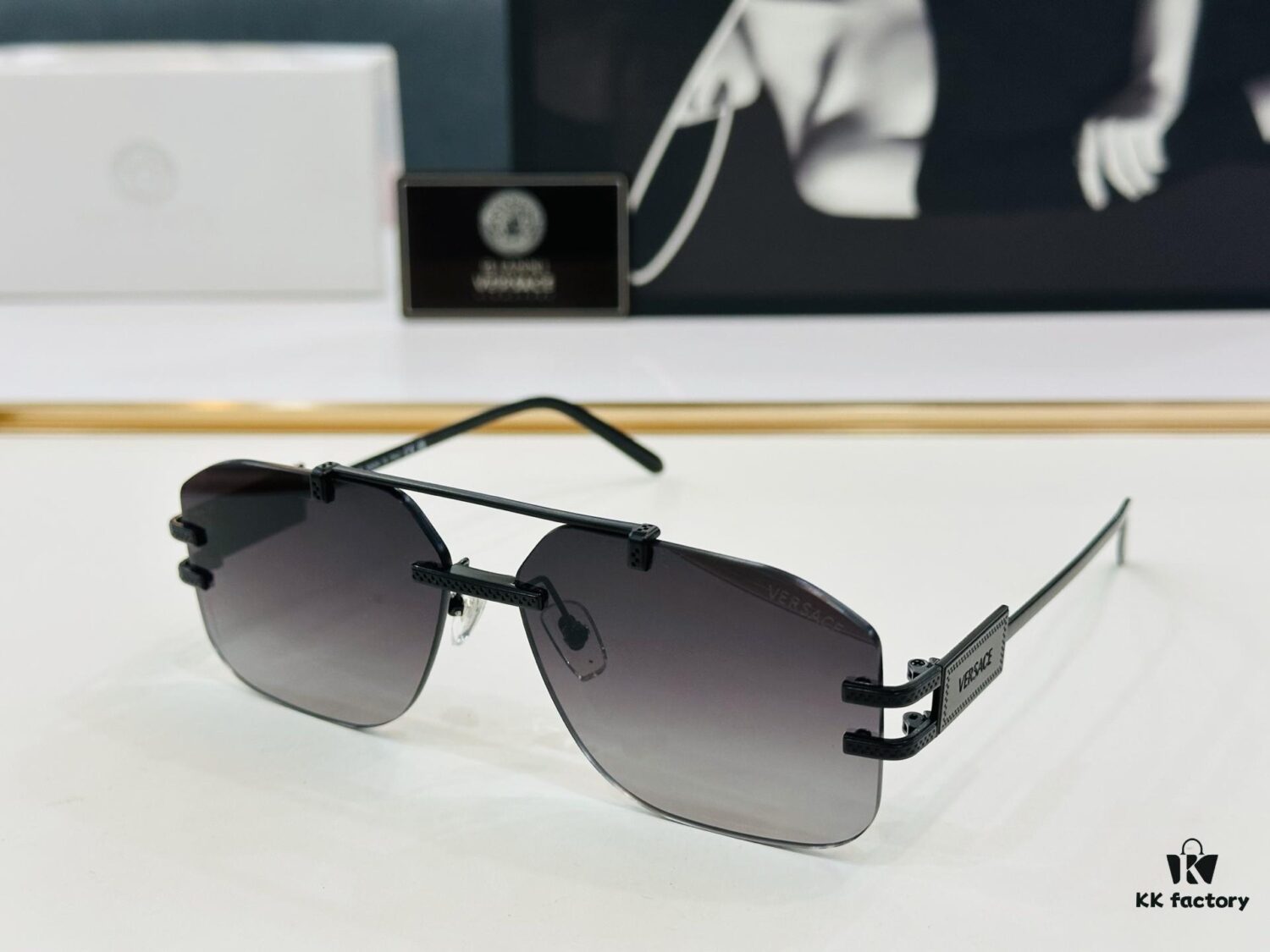 6931f8d93a89a121ed54a0fa VERSACE VESACE Model VE2275 Size 60-13-140 Sunglasses