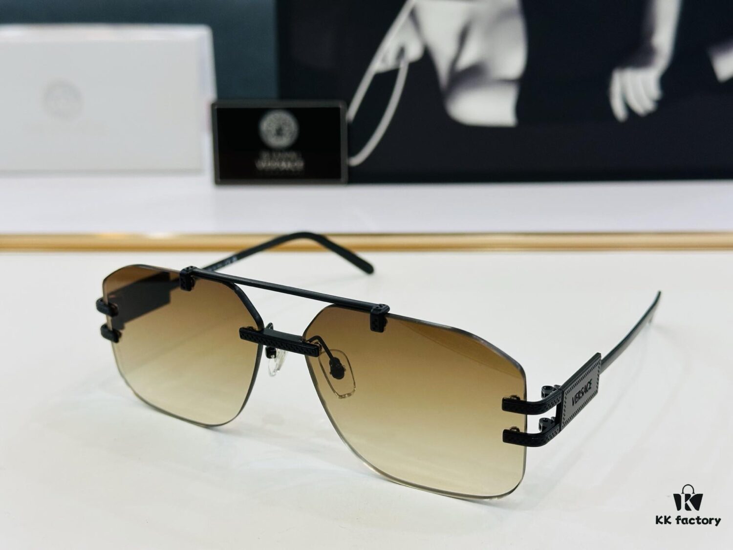 6931f8d93a89a121ed54a0fd VERSACE VESACE Model VE2275 Size 60-13-140 Sunglasses