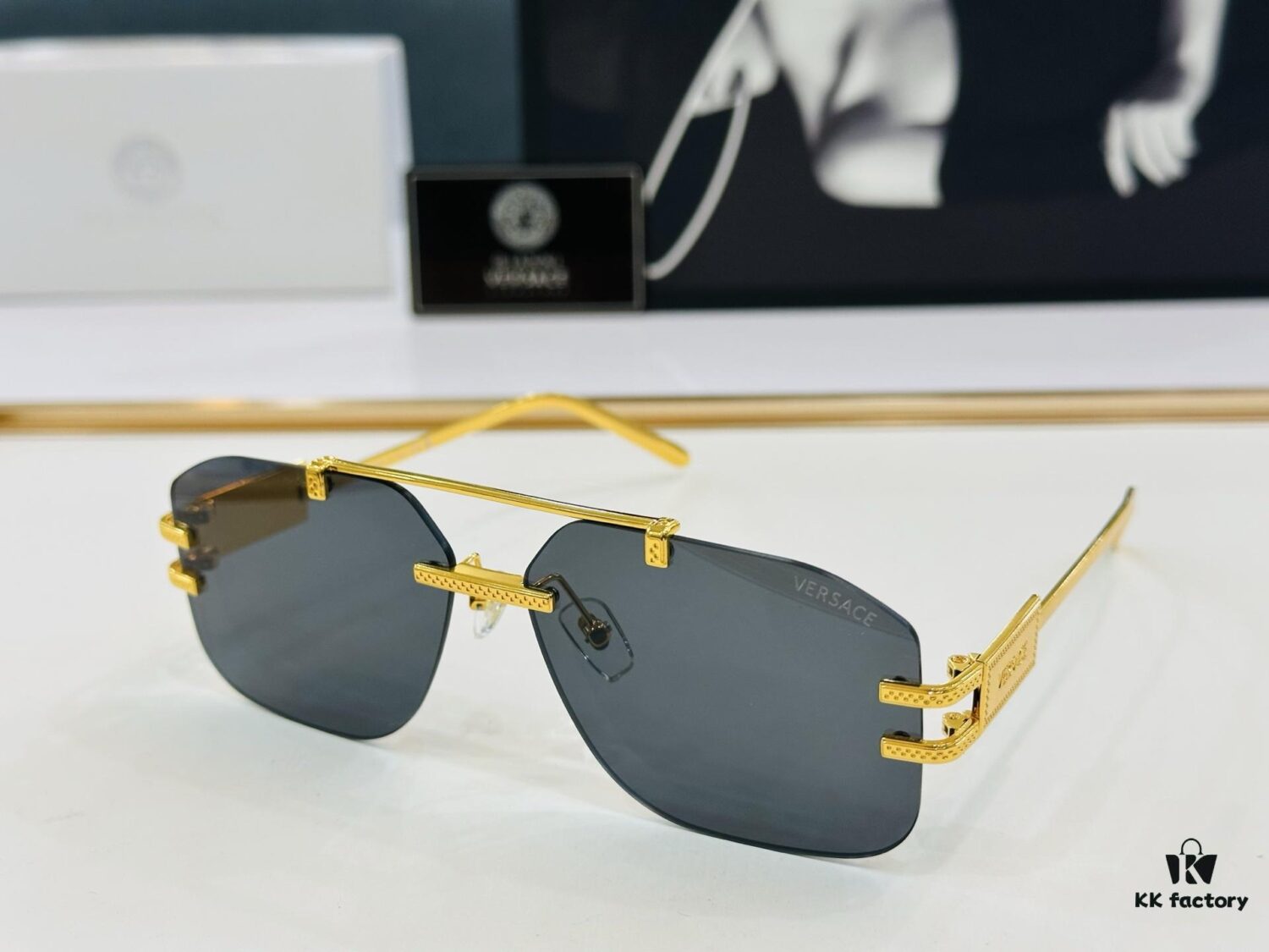 6931f8d93a89a121ed54a0fe VERSACE VESACE Model VE2275 Size 60-13-140 Sunglasses
