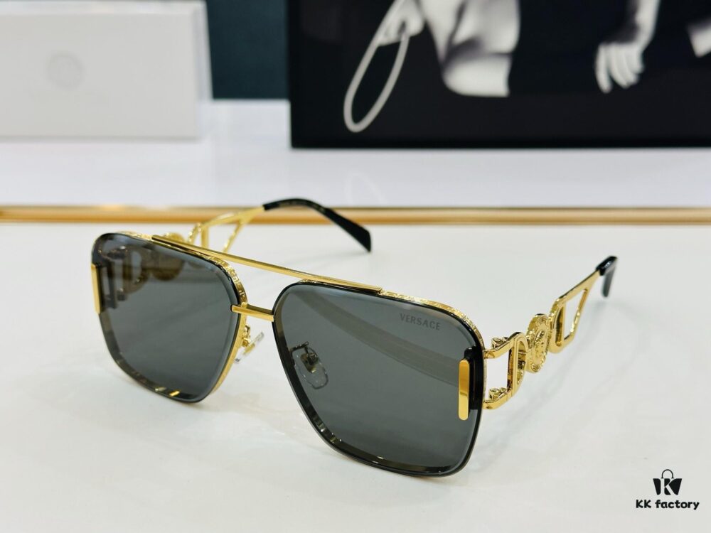 6931f8d93a89a121ed54a103 VERSACE V-Frame Sunglasses MOD: VE4707 Size: 62□12-145