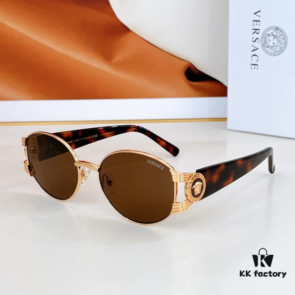 6931f8db3a89a121ed54a11e VERSACE MODS64 Sunglasses, Size 57-18-143
