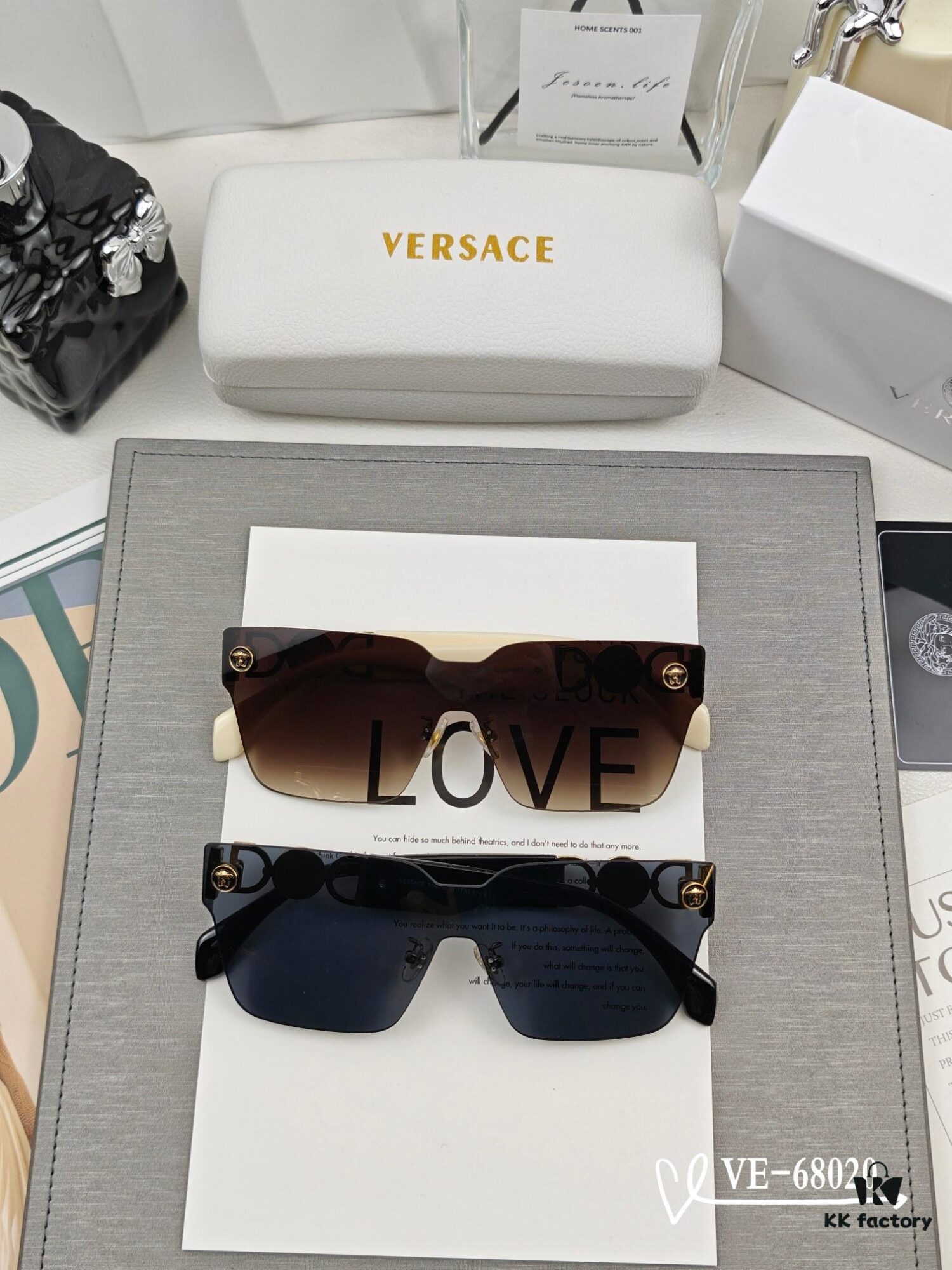 6931f8dd3a89a121ed54a131 Versace - TR90 Lightweight Sunglasses with Polarized Lenses, Model 68020