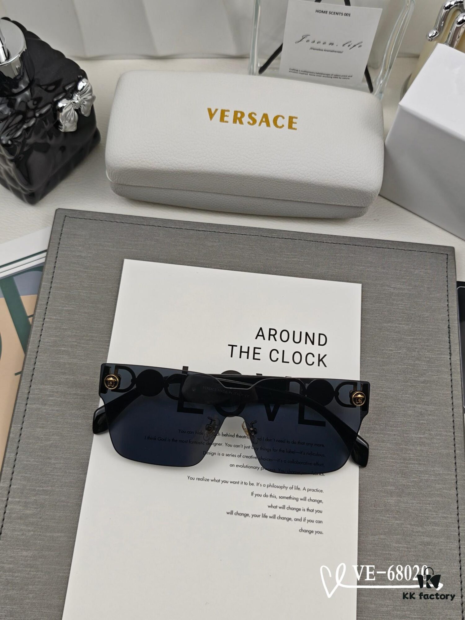 6931f8dd3a89a121ed54a135 Versace - TR90 Lightweight Sunglasses with Polarized Lenses, Model 68020