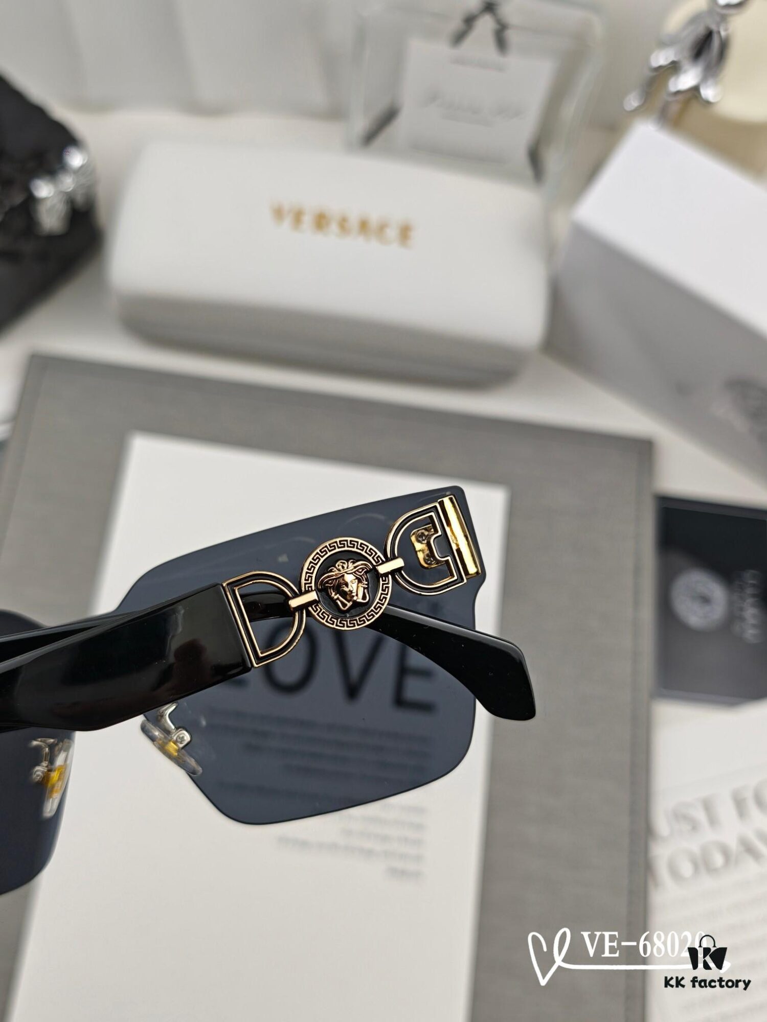 6931f8dd3a89a121ed54a137 Versace - TR90 Lightweight Sunglasses with Polarized Lenses, Model 68020