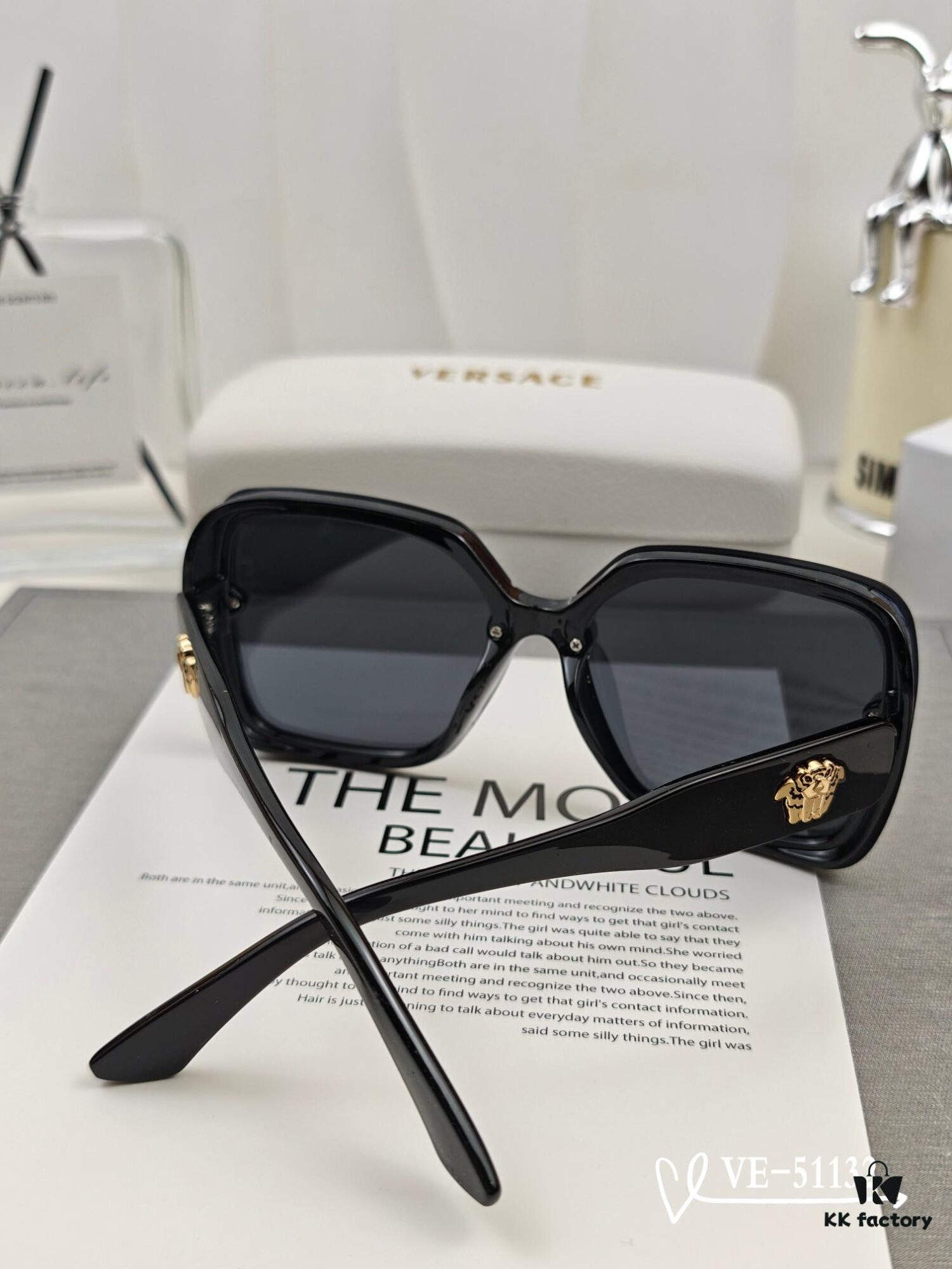 6931f8de3a89a121ed54a13f Versace - TR90 Lightweight Sunglasses with Polarized Lenses, Stylish Design for Travel and Driving, Model 51132