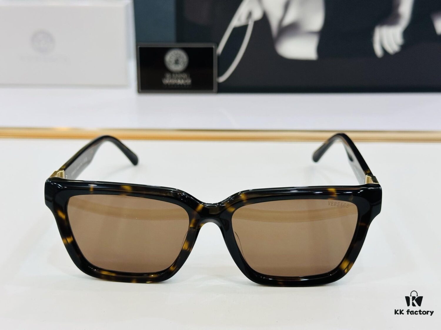 6931f8ed3a89a121ed54a1fc VERSACE Vincy House VE3357 Size 53-17-145 Sunglasses