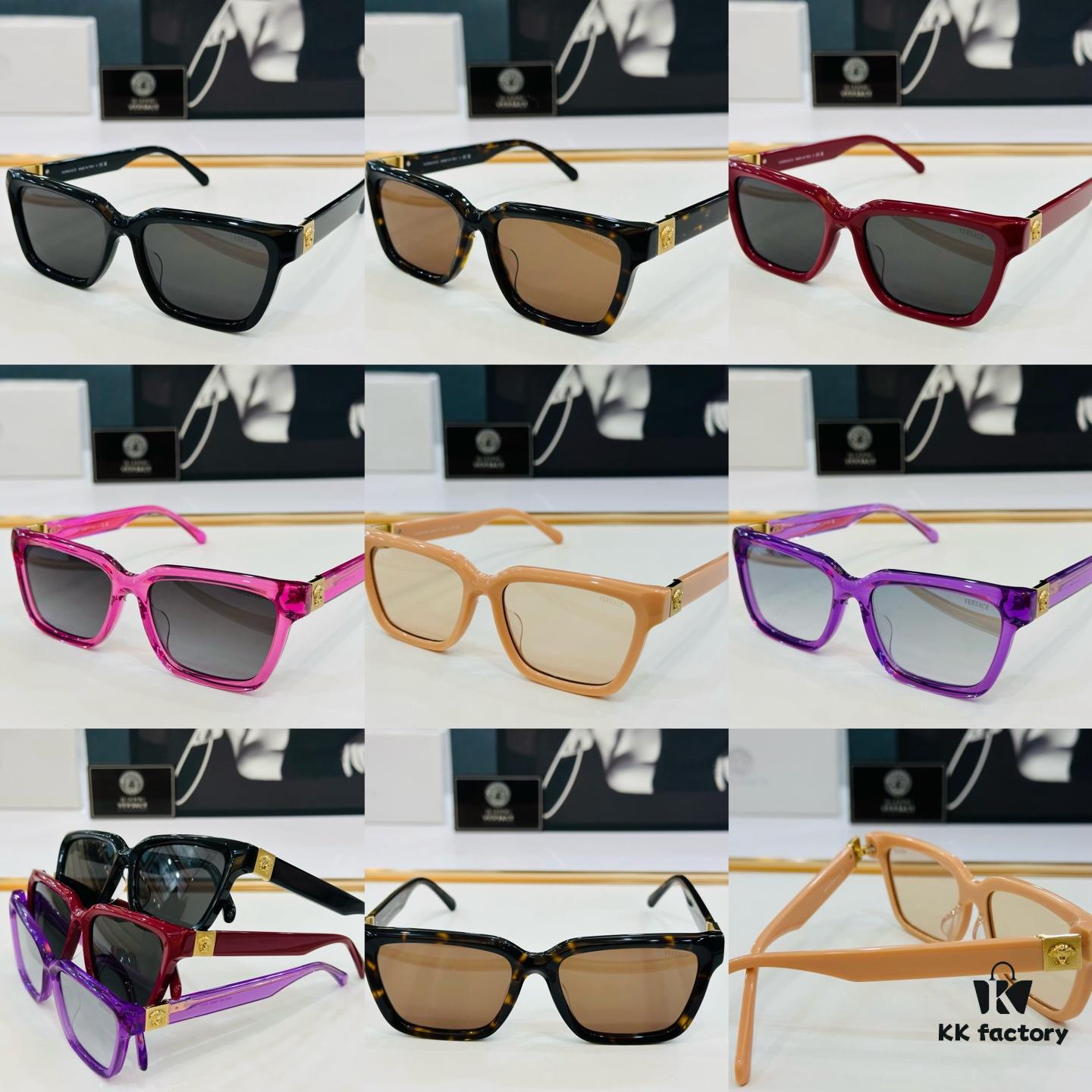 6931f8ed3a89a121ed54a1fd VERSACE Vincy House VE3357 Size 53-17-145 Sunglasses