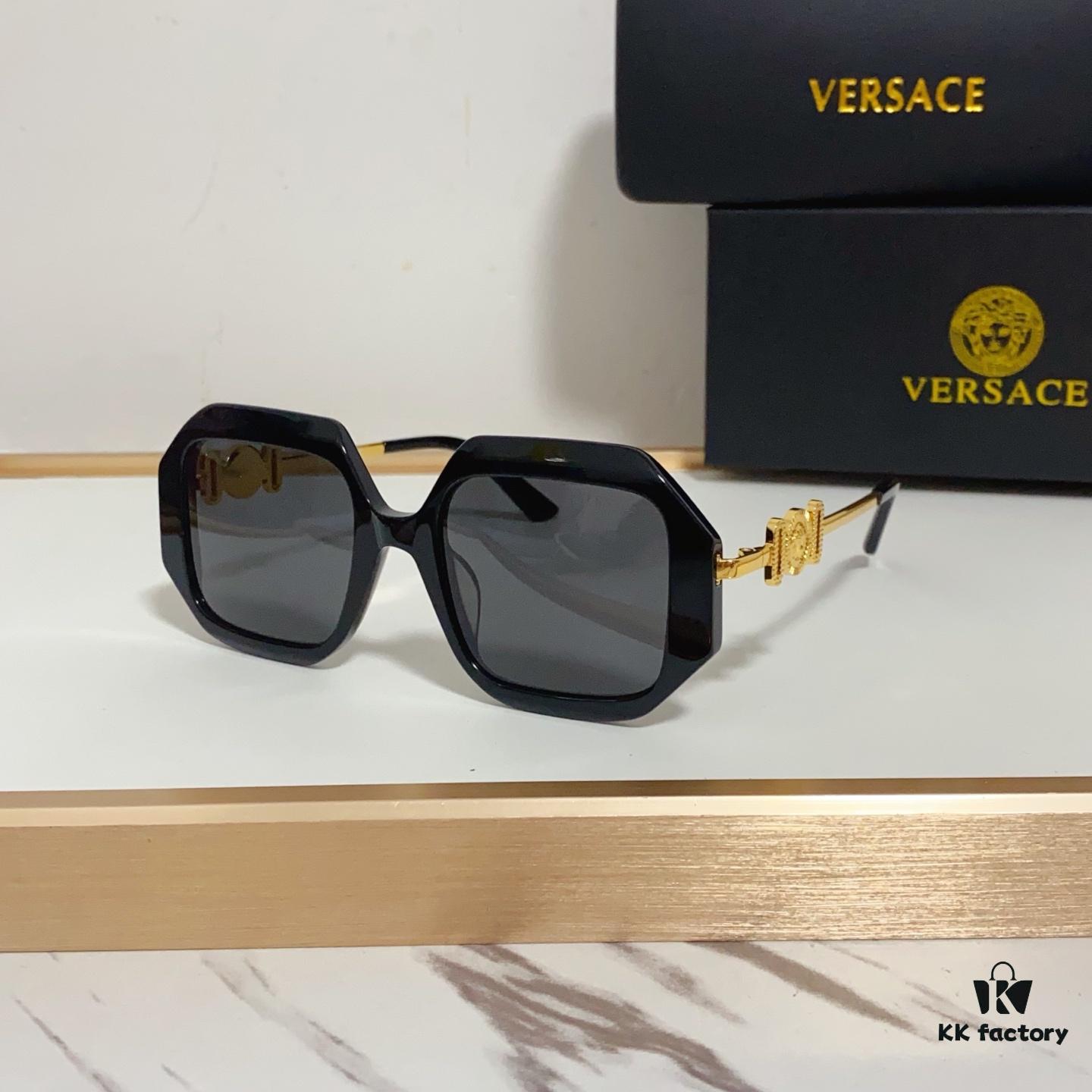 6931f8f33a89a121ed54a248 VERSACE 140 VE4481 Sunglasses, Size: 51-22-145
